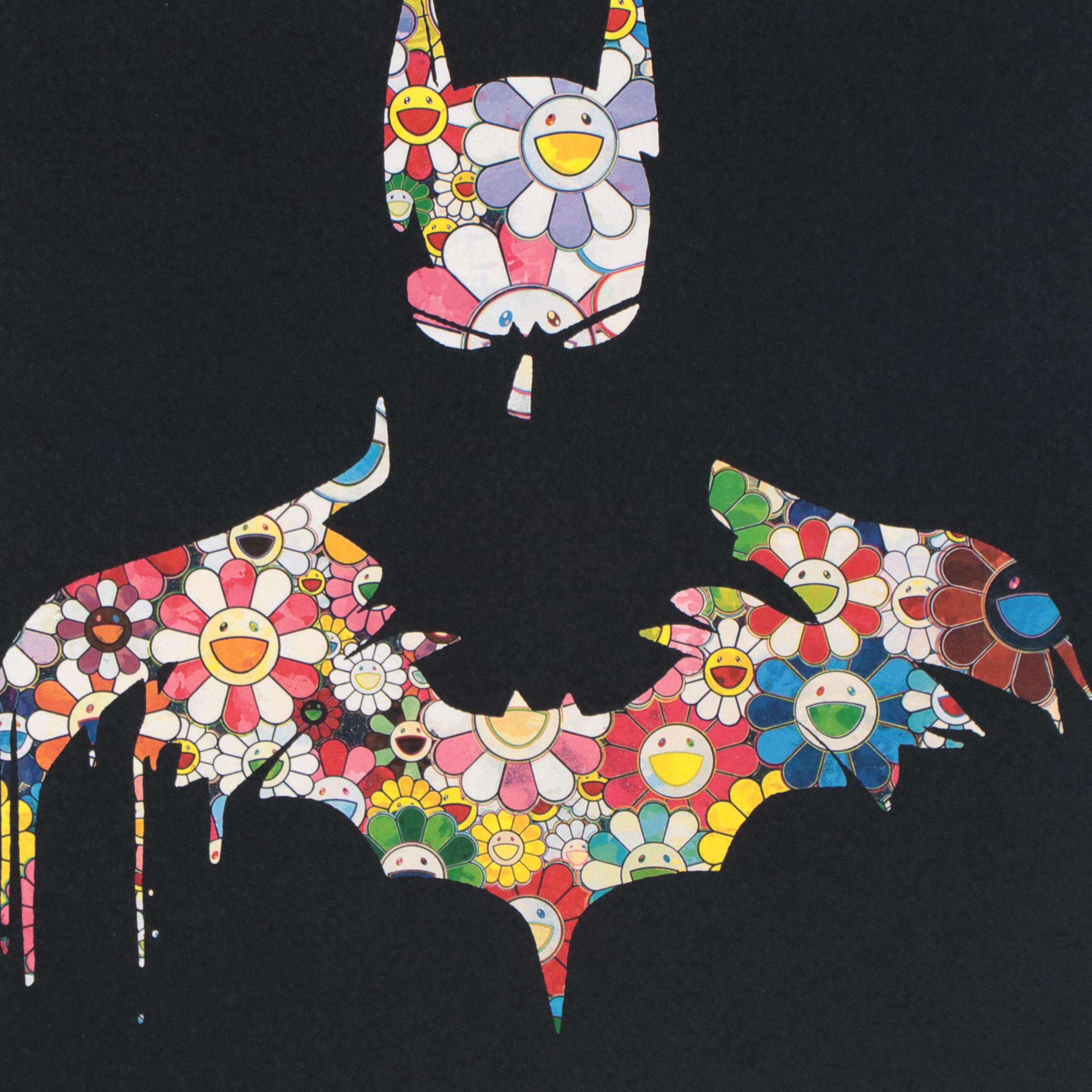 Death NYC Pop Art Graphic Print of Murakami Batman, 2020