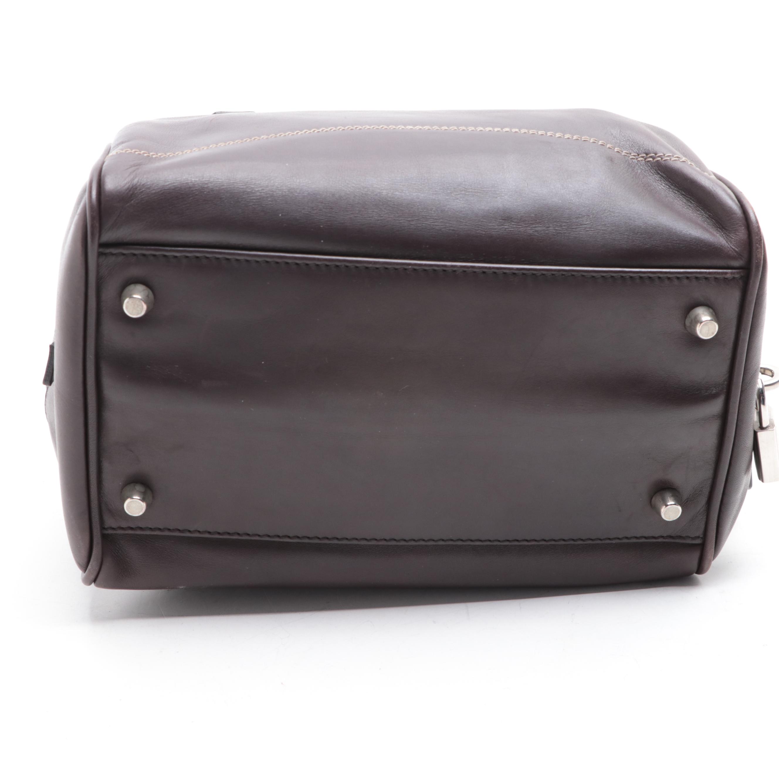 Prada Mini Prada Handbag in Vitello Leather