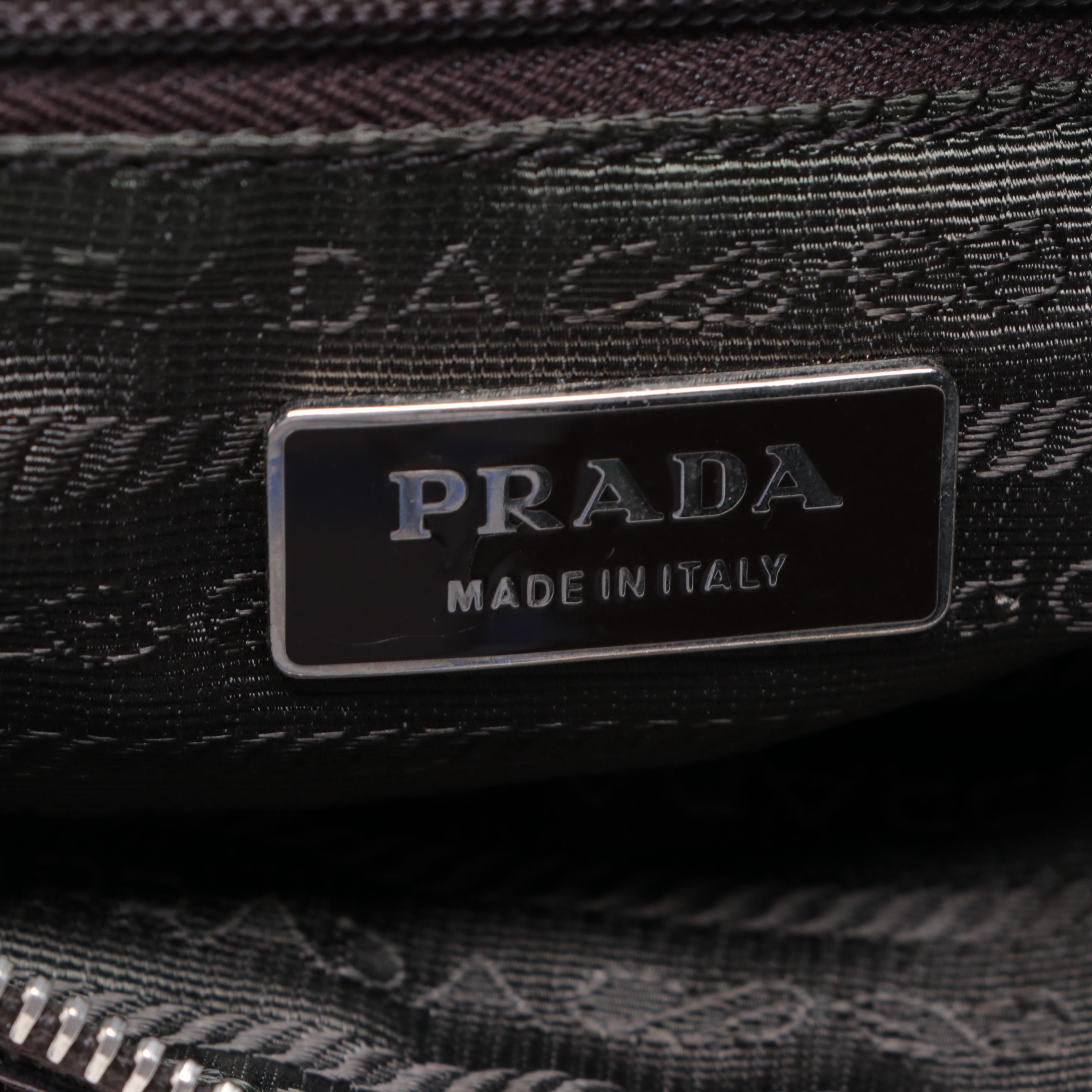 Prada Mini Prada Handbag in Vitello Leather