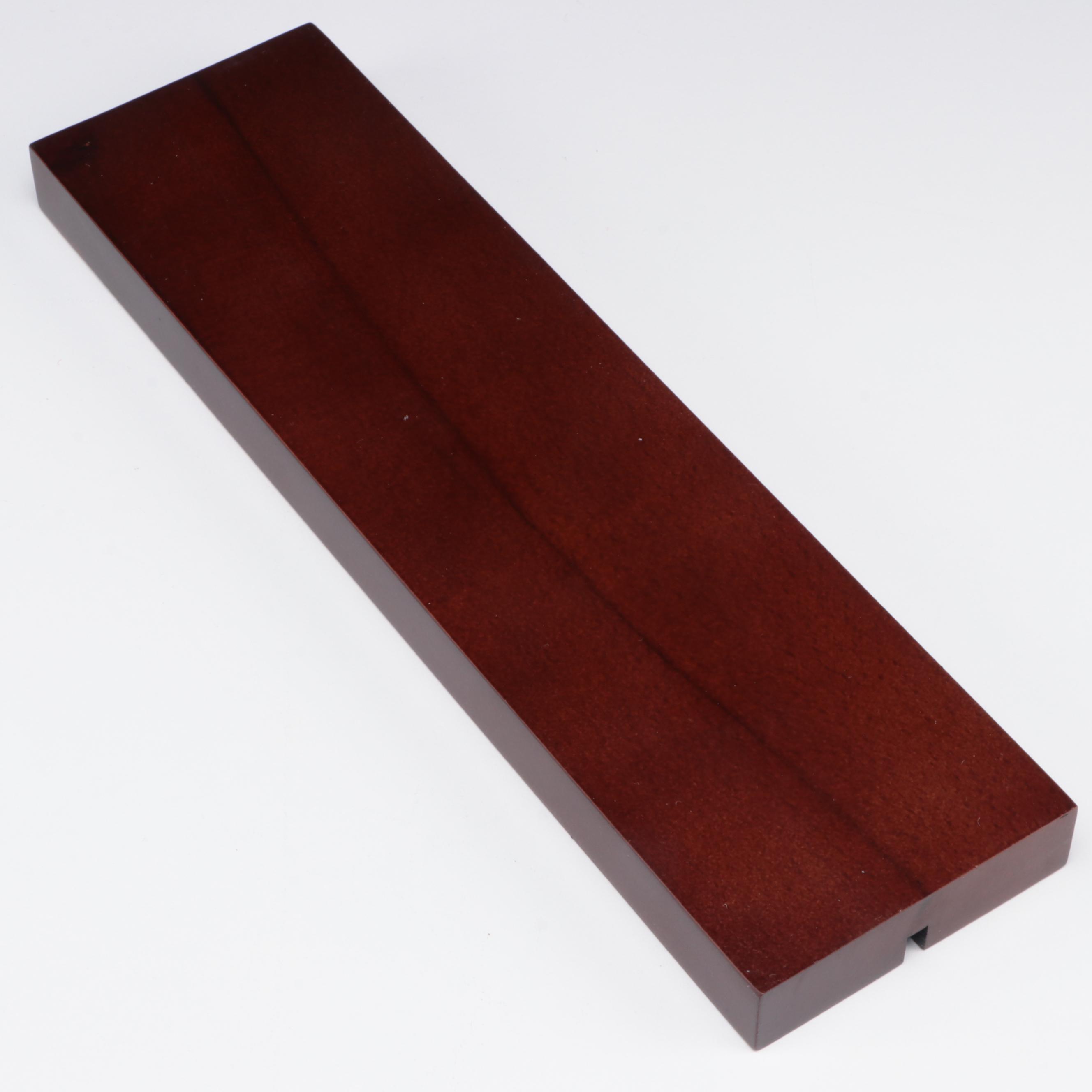 Frank Lloyd Wright Foundation "Tree of Life" Replica Glass Panel and Stand