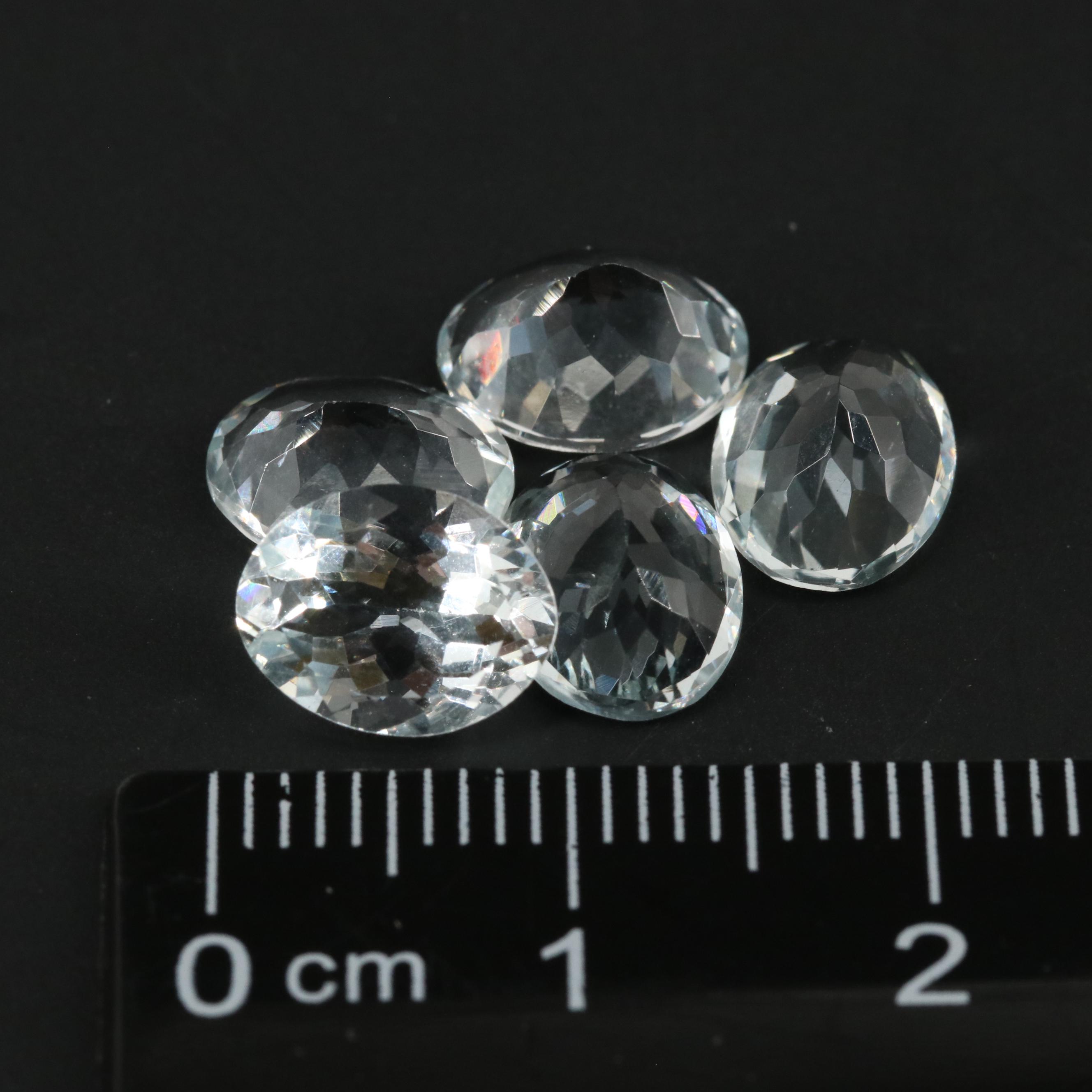 Loose  7.54 CTW Aqumarines