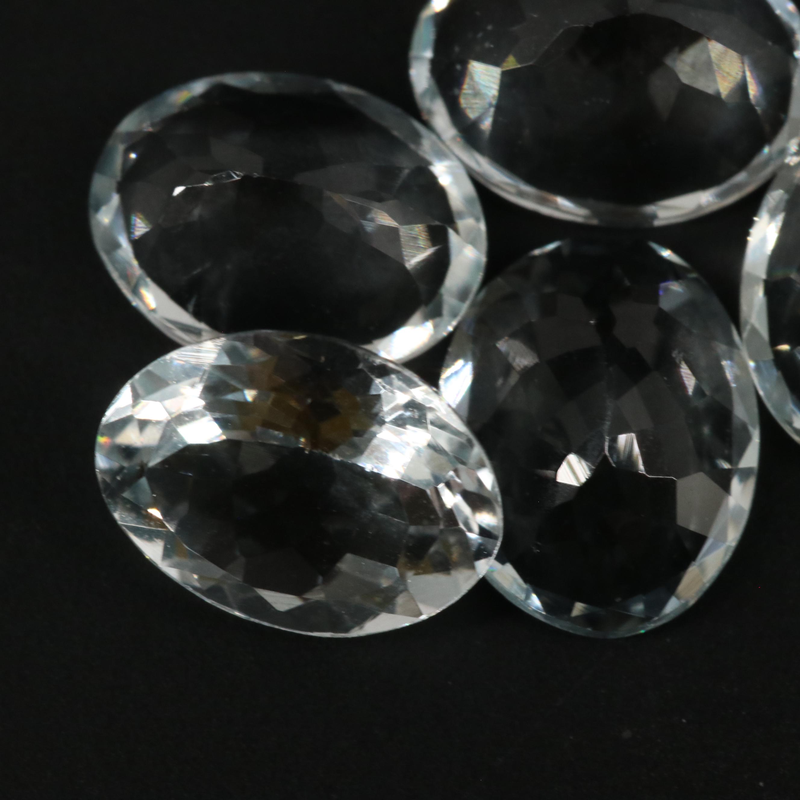 Loose  7.54 CTW Aqumarines