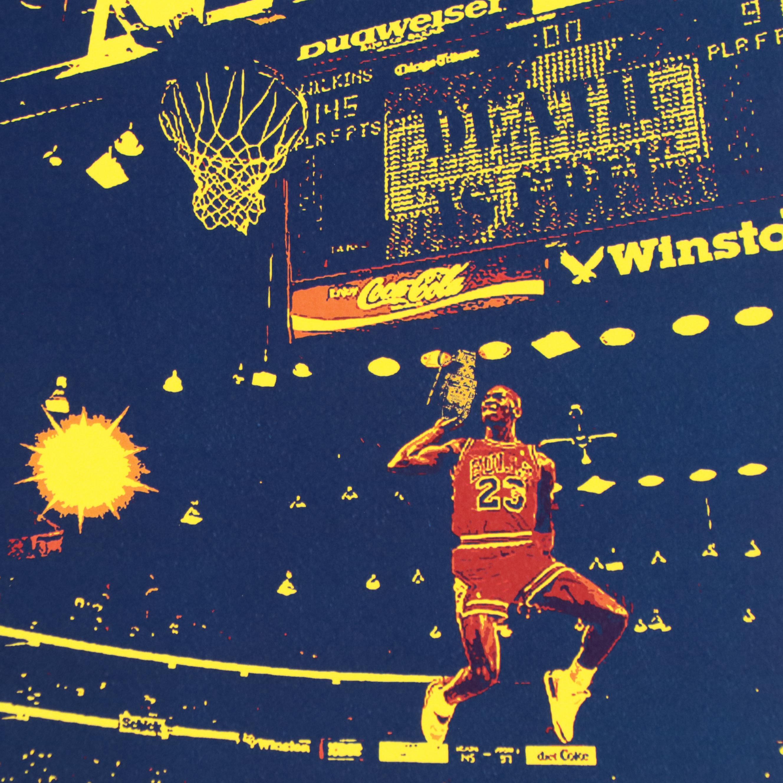 Death NYC Pop Art Graphic Prints of Basketball, 2020