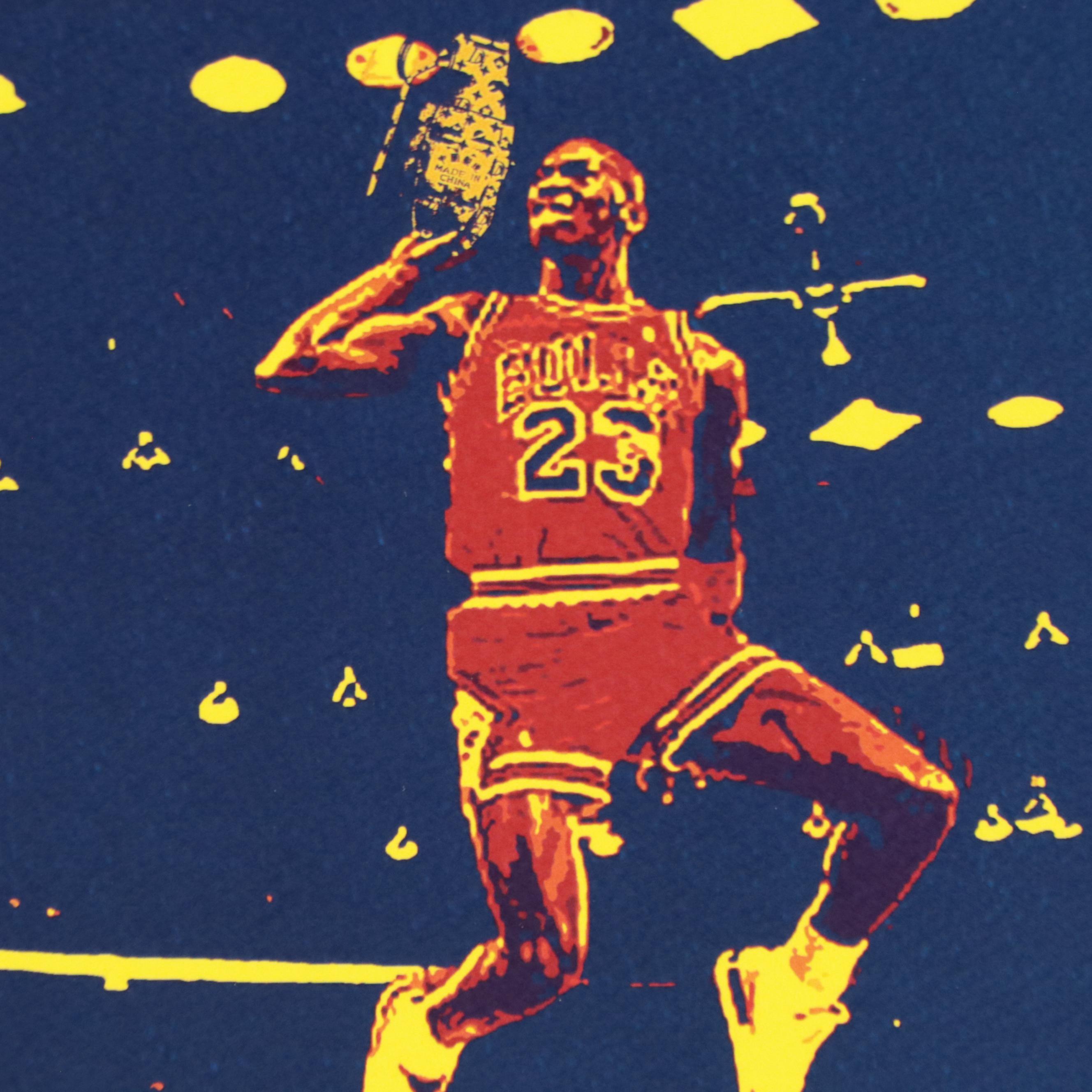 Death NYC Pop Art Graphic Prints of Basketball, 2020