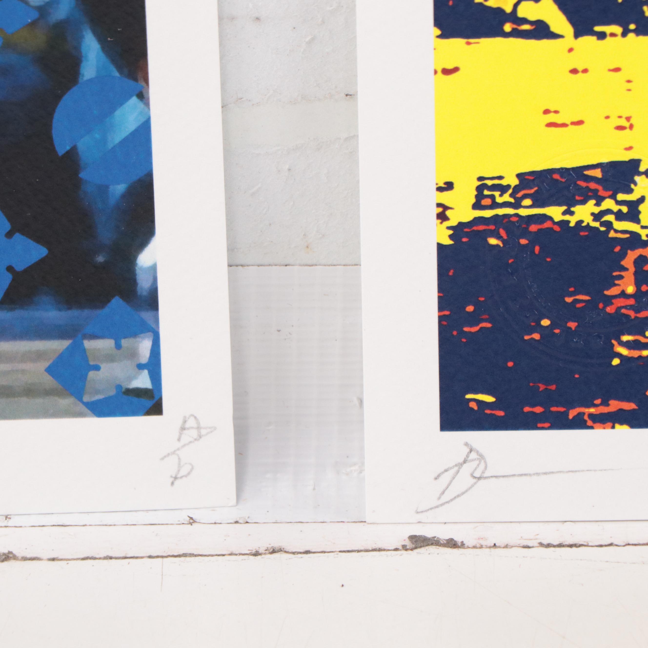 Death NYC Pop Art Graphic Prints of Basketball, 2020