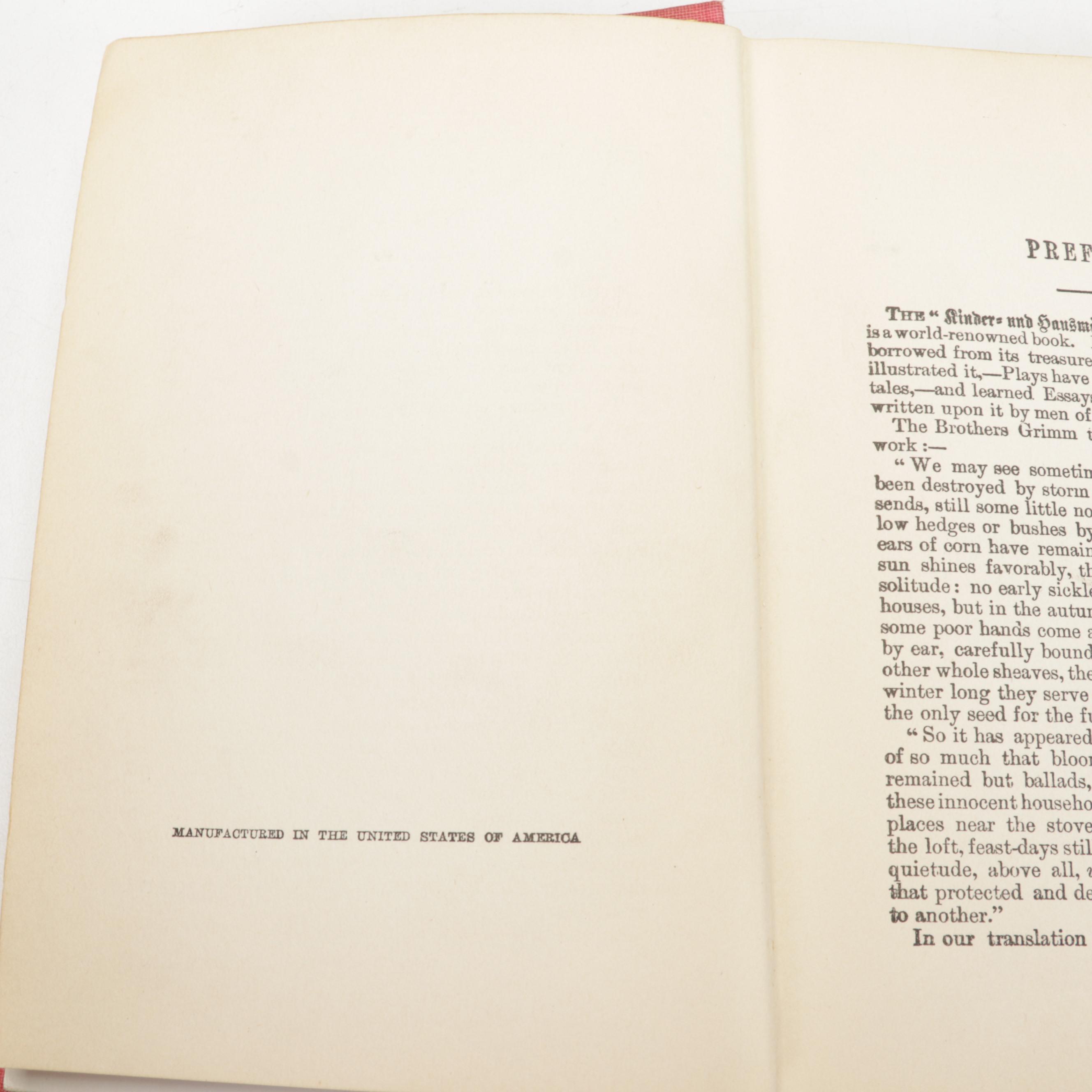 Radio Flyers, Tea Sets and Children's Fiction Including "Grimm's Fairy Tales"