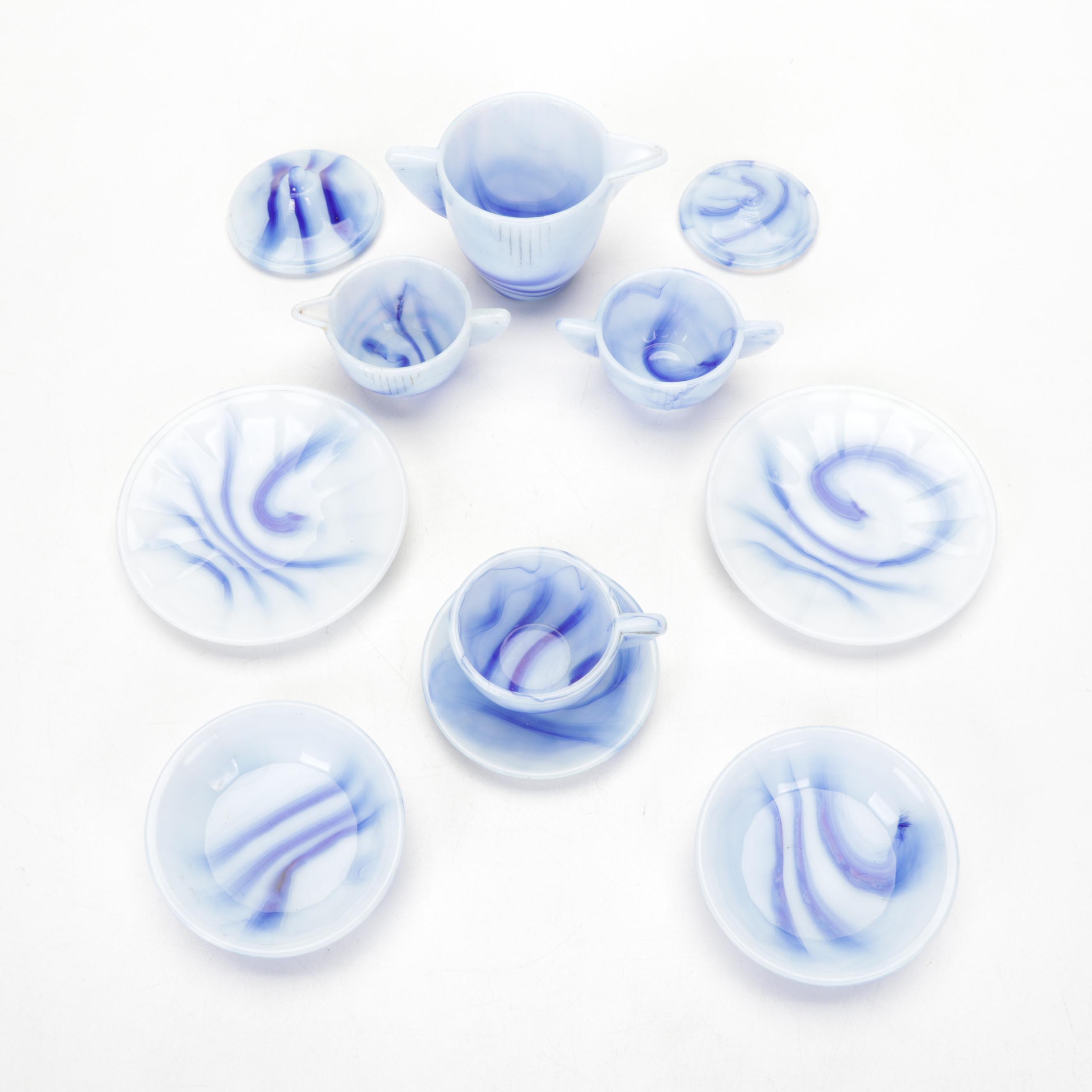 Radio Flyers, Tea Sets and Children's Fiction Including "Grimm's Fairy Tales"