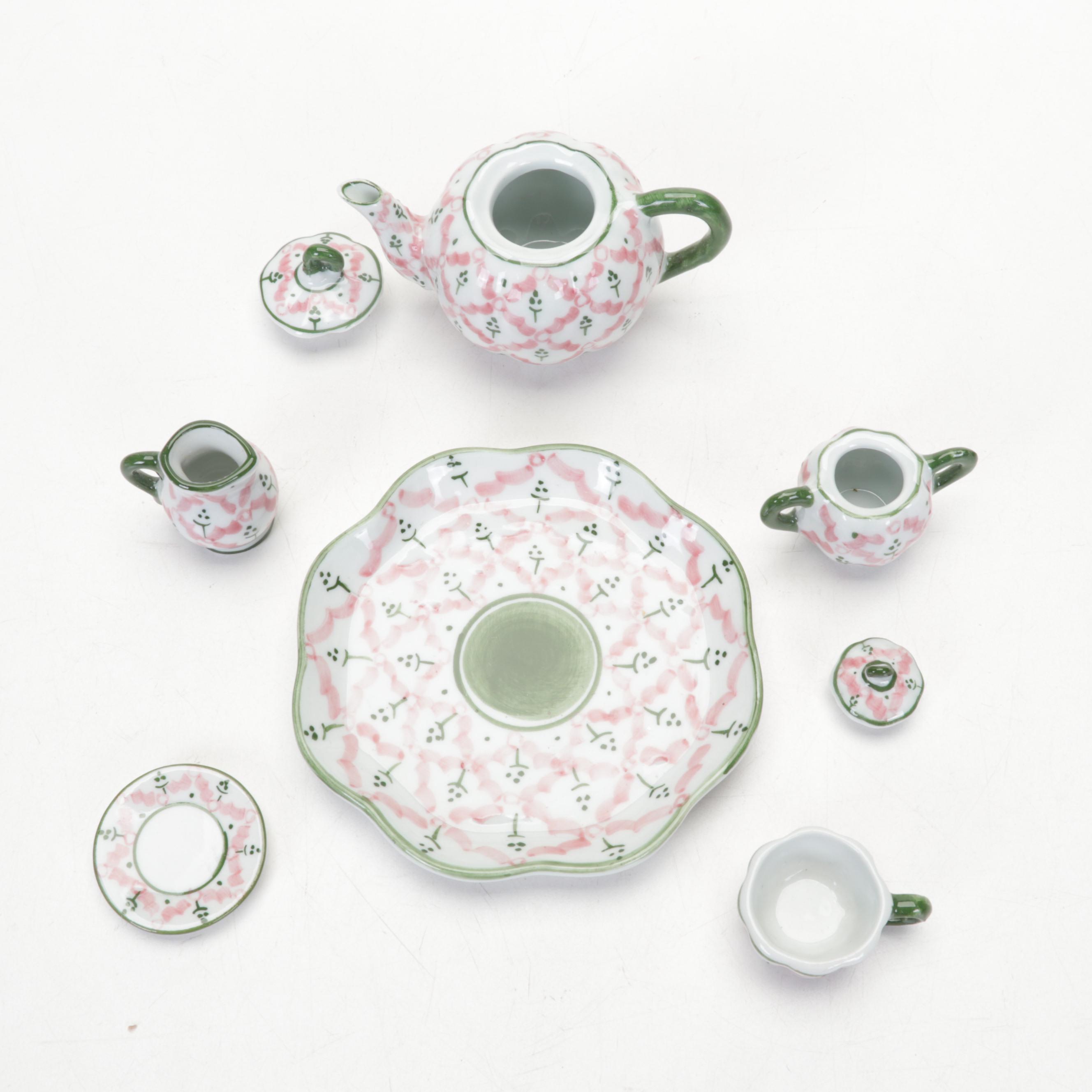 Radio Flyers, Tea Sets and Children's Fiction Including "Grimm's Fairy Tales"