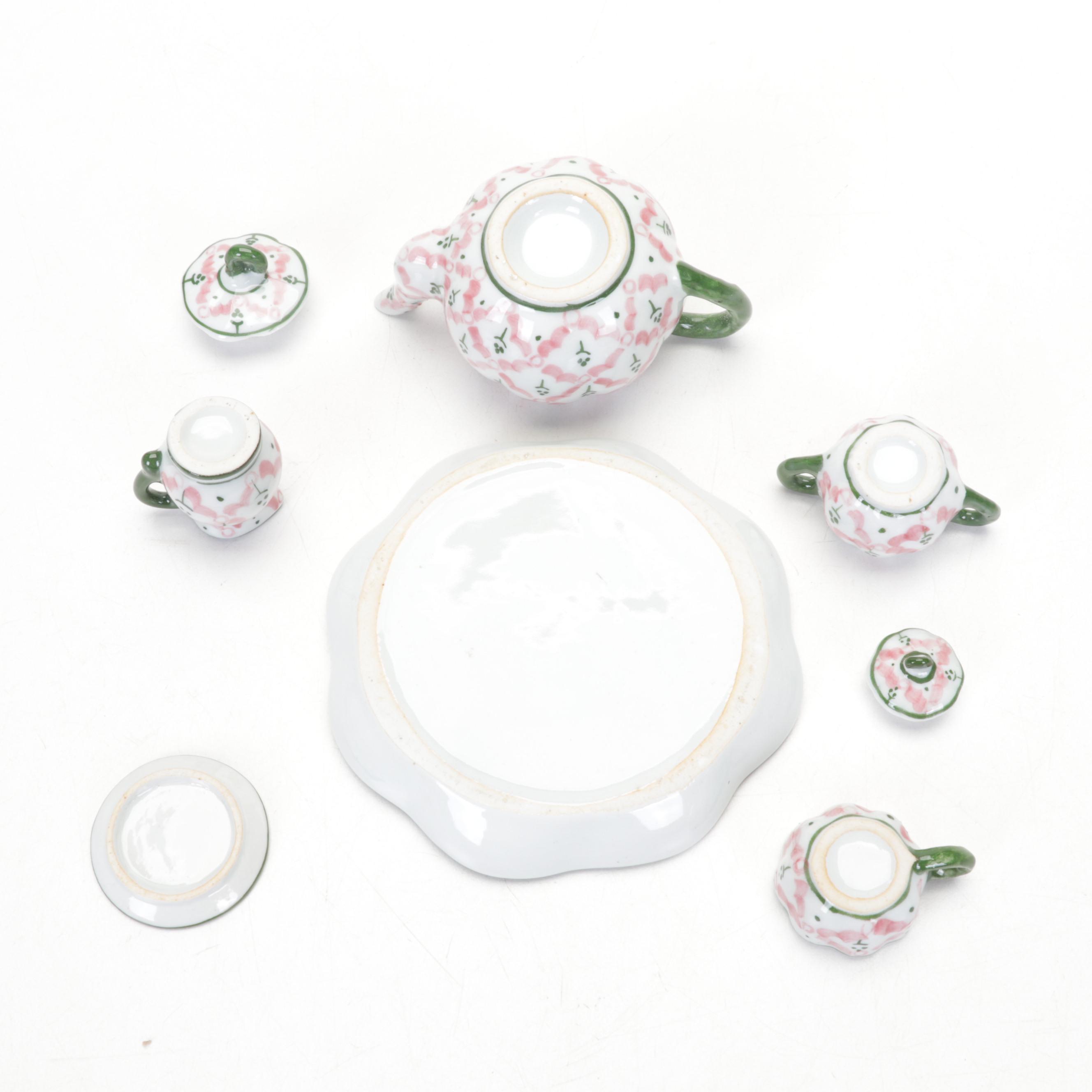 Radio Flyers, Tea Sets and Children's Fiction Including "Grimm's Fairy Tales"