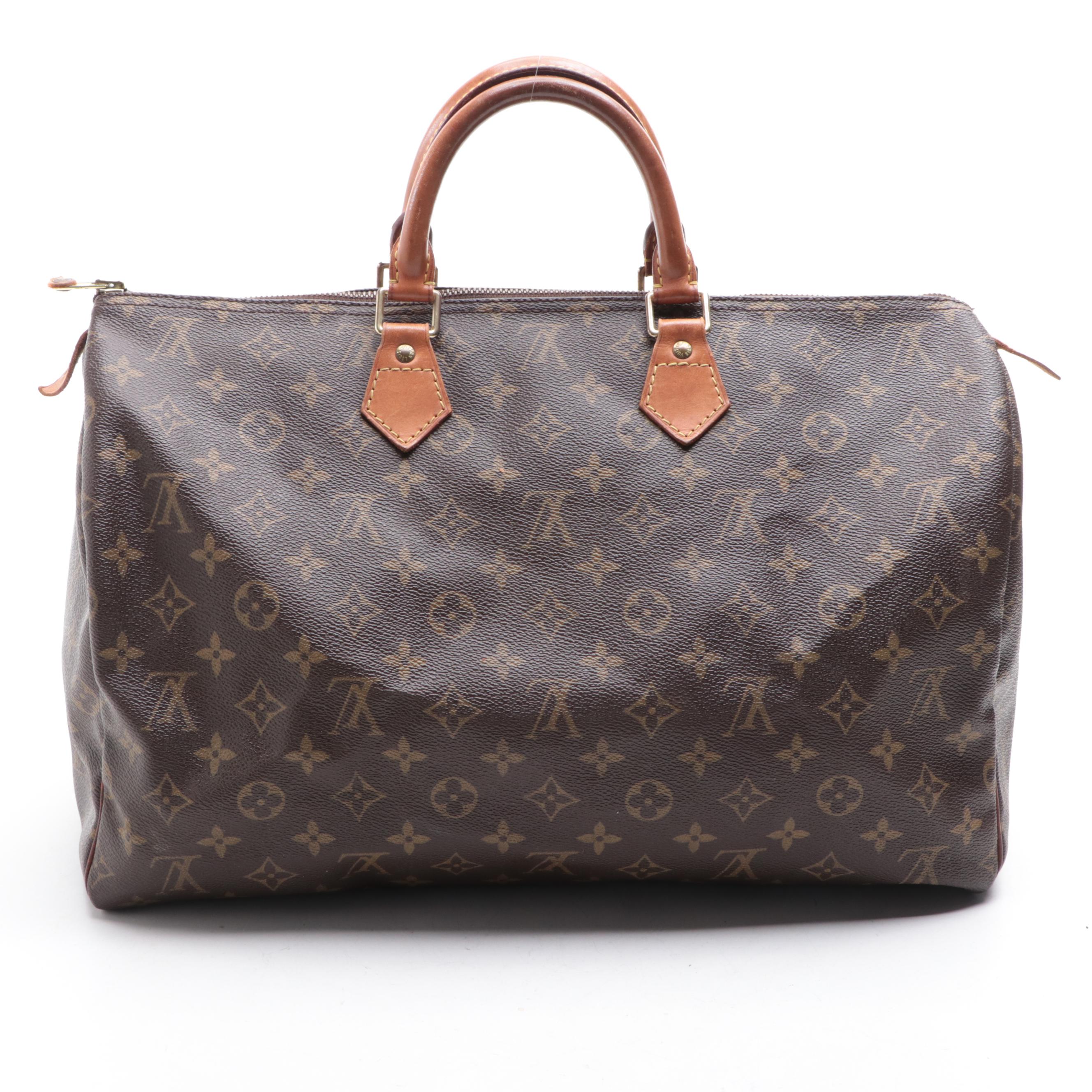 Louis Vuitton Speedy 40 in Monogram Canvas