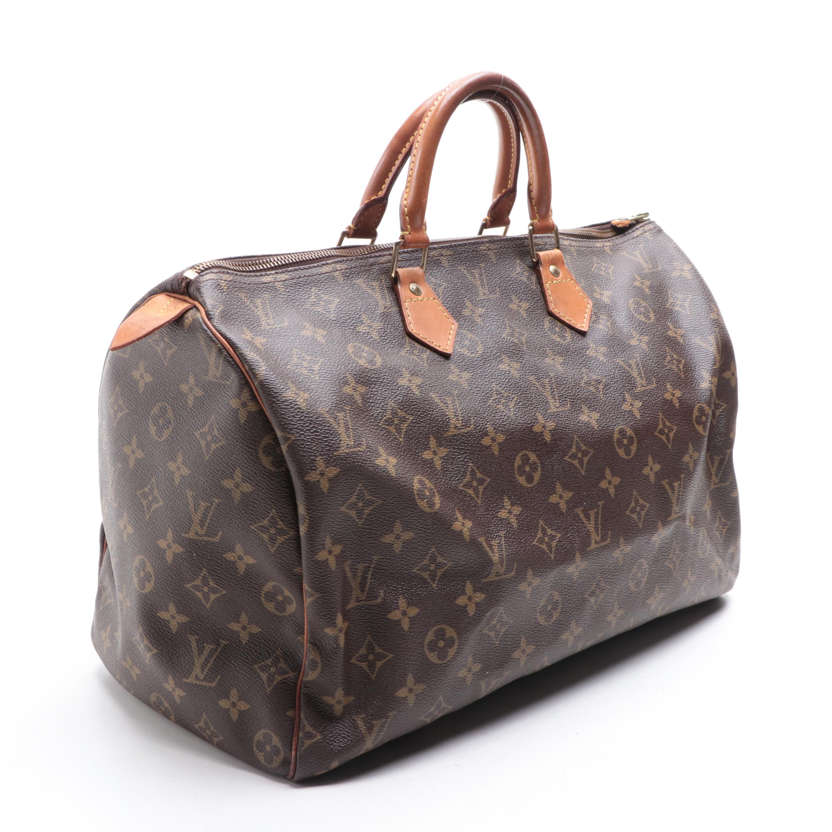 Louis Vuitton Speedy 40 in Monogram Canvas