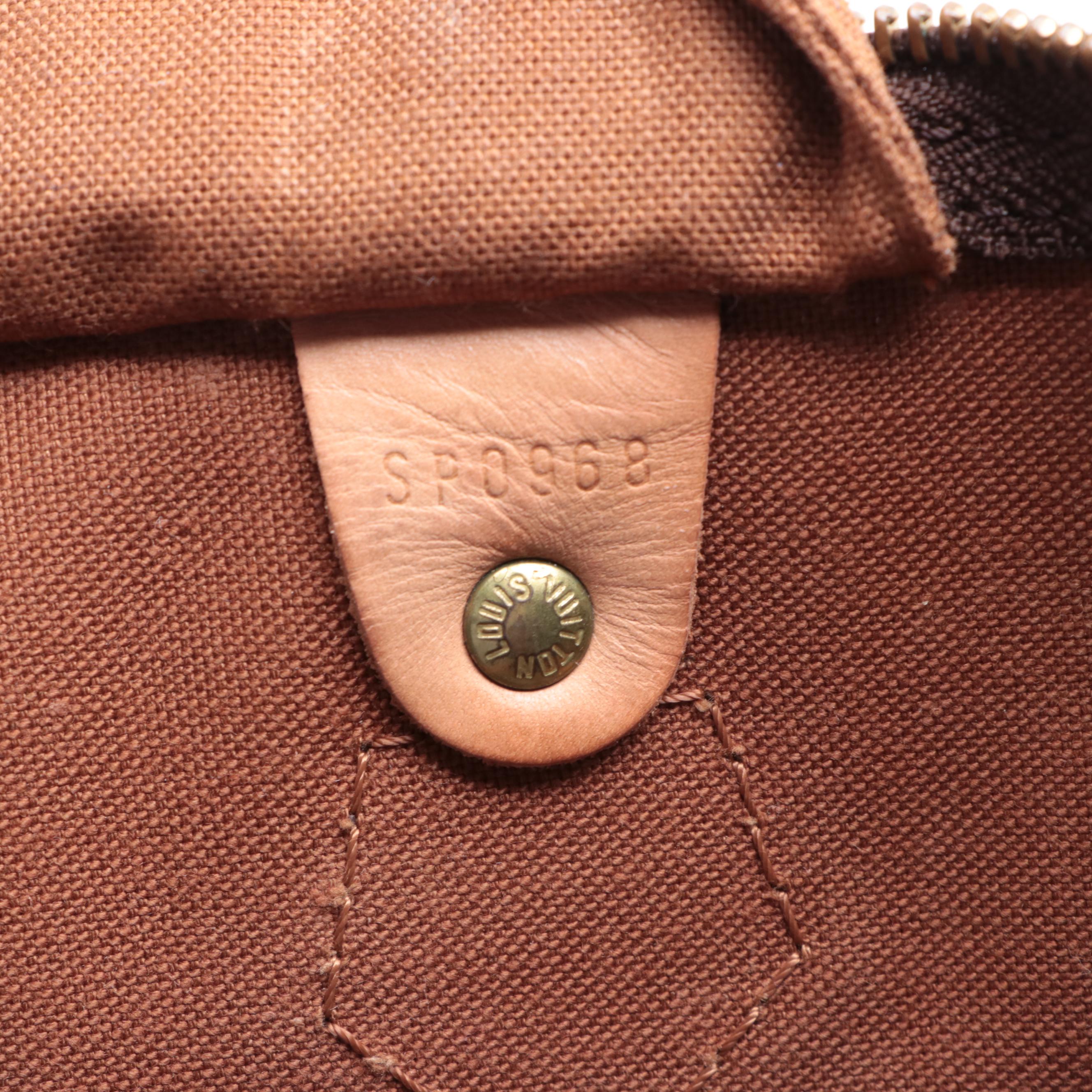 Louis Vuitton Speedy 40 in Monogram Canvas