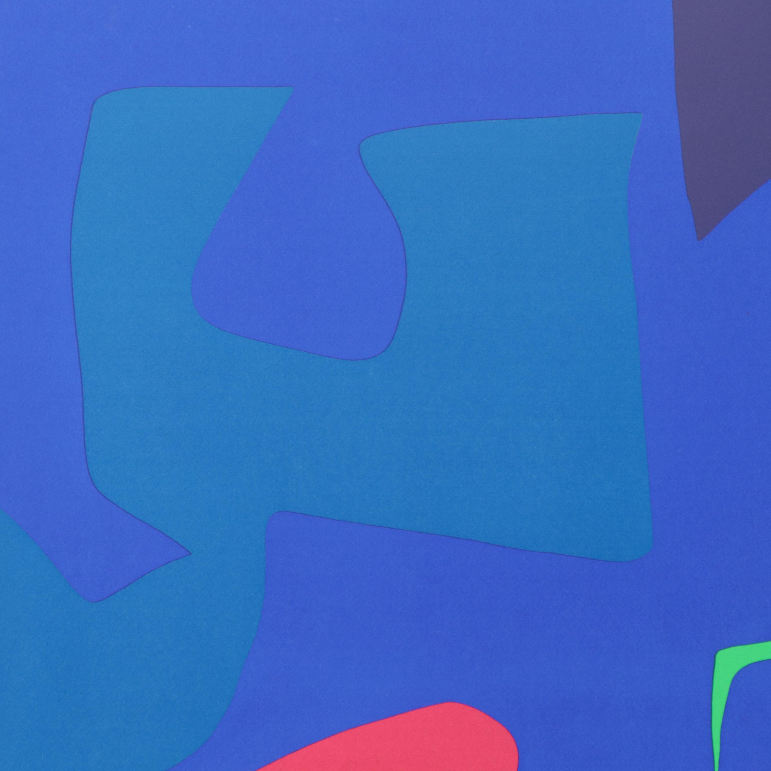 Patrick Heron Abstract Serigraph, 1973