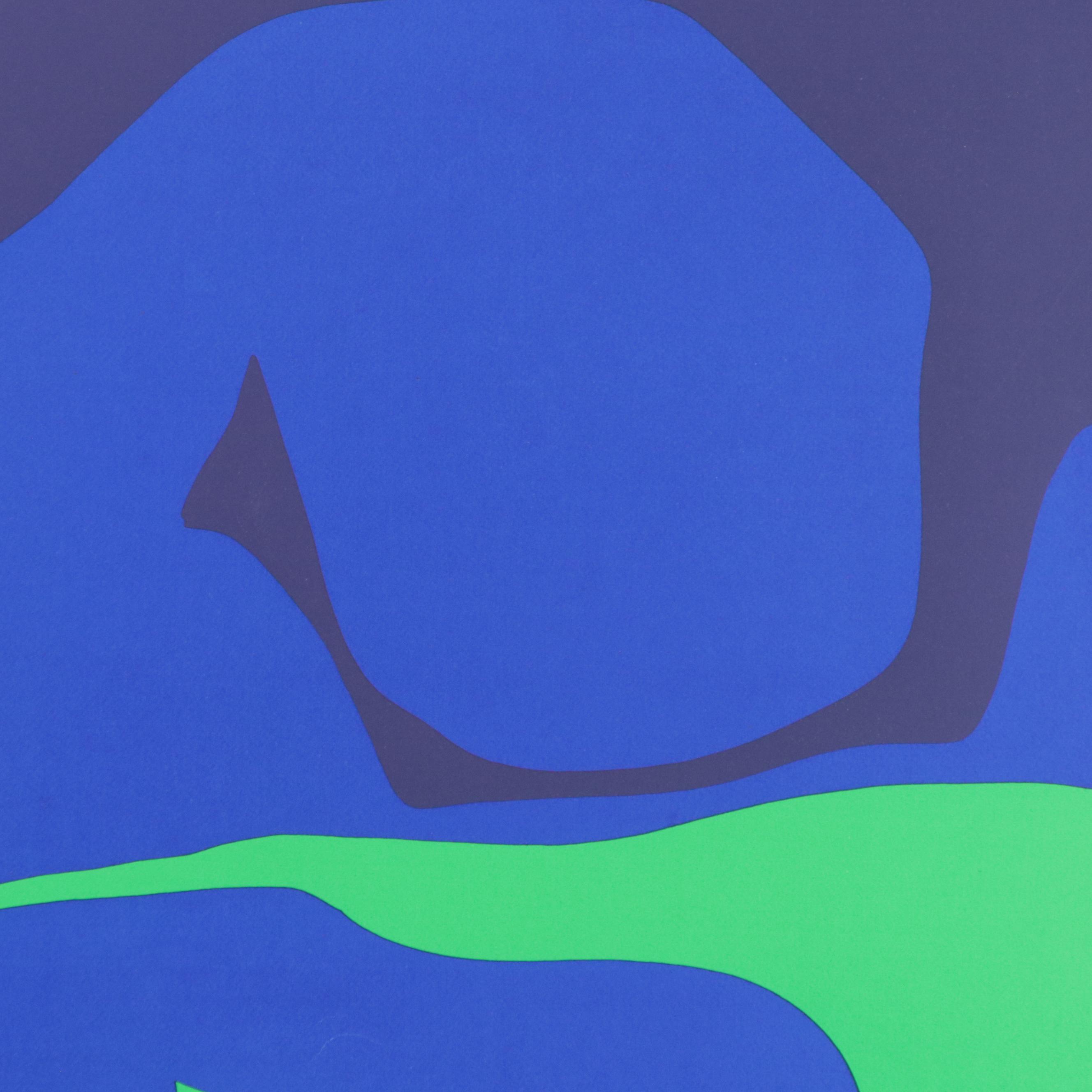 Patrick Heron Abstract Serigraph, 1973