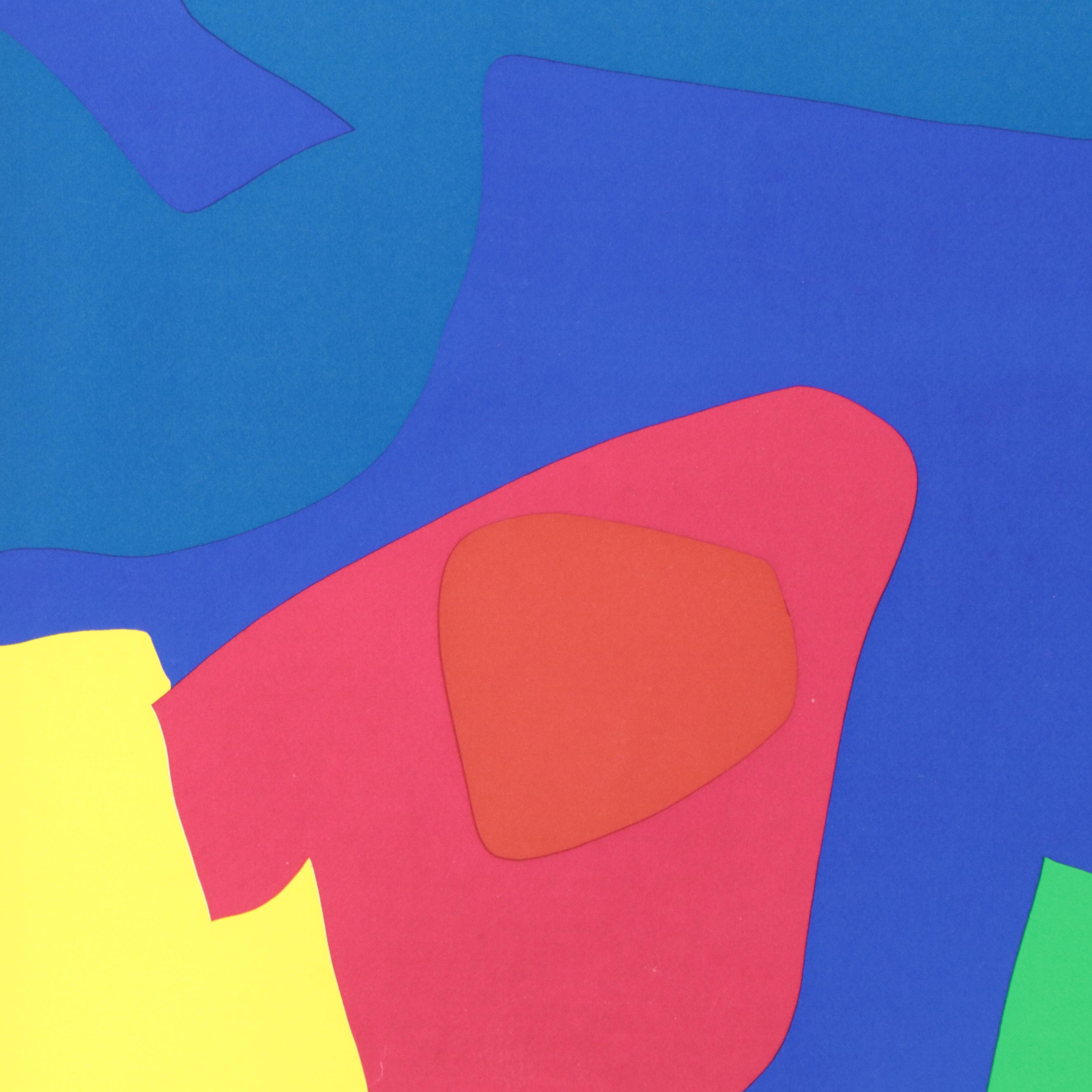 Patrick Heron Abstract Serigraph, 1973