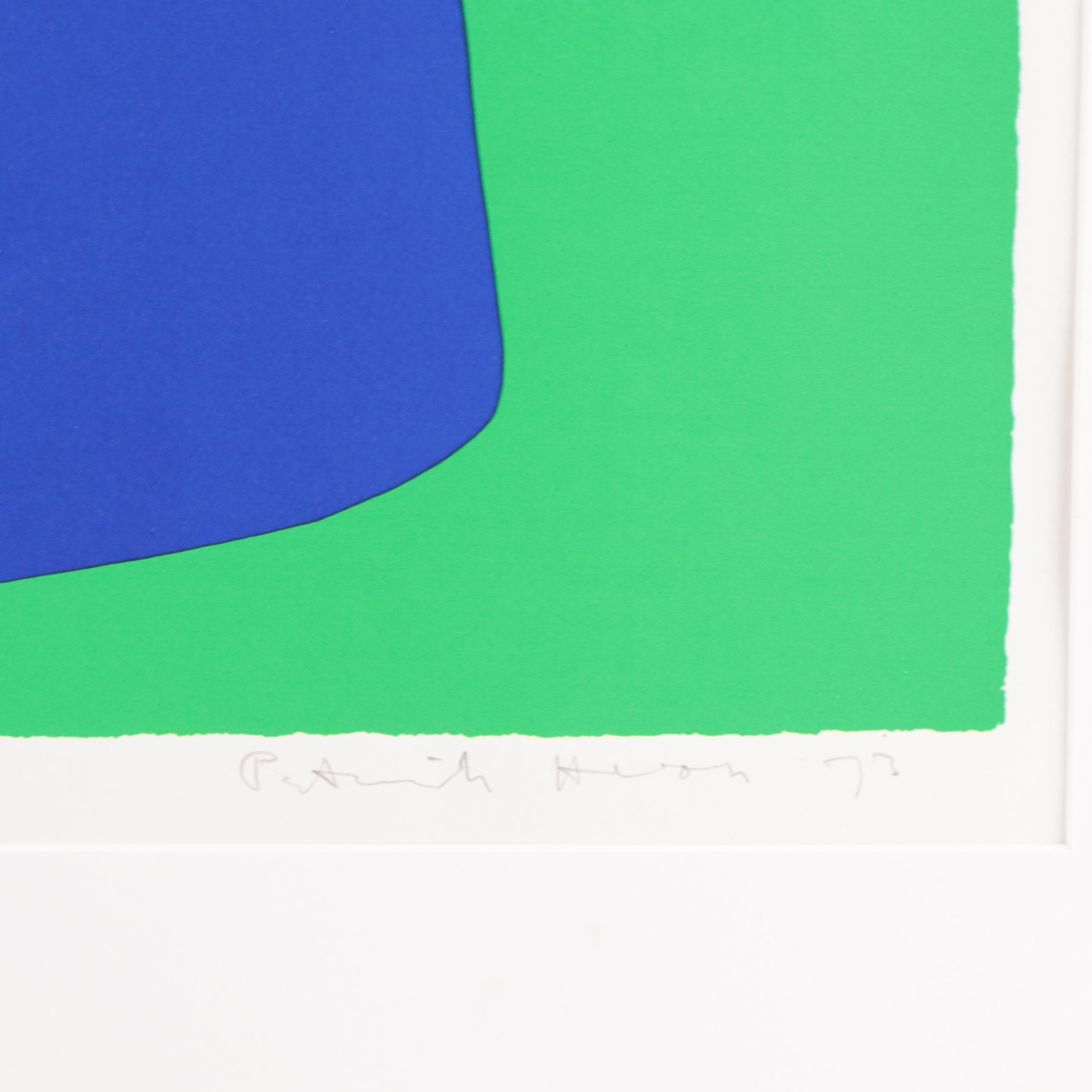 Patrick Heron Abstract Serigraph, 1973