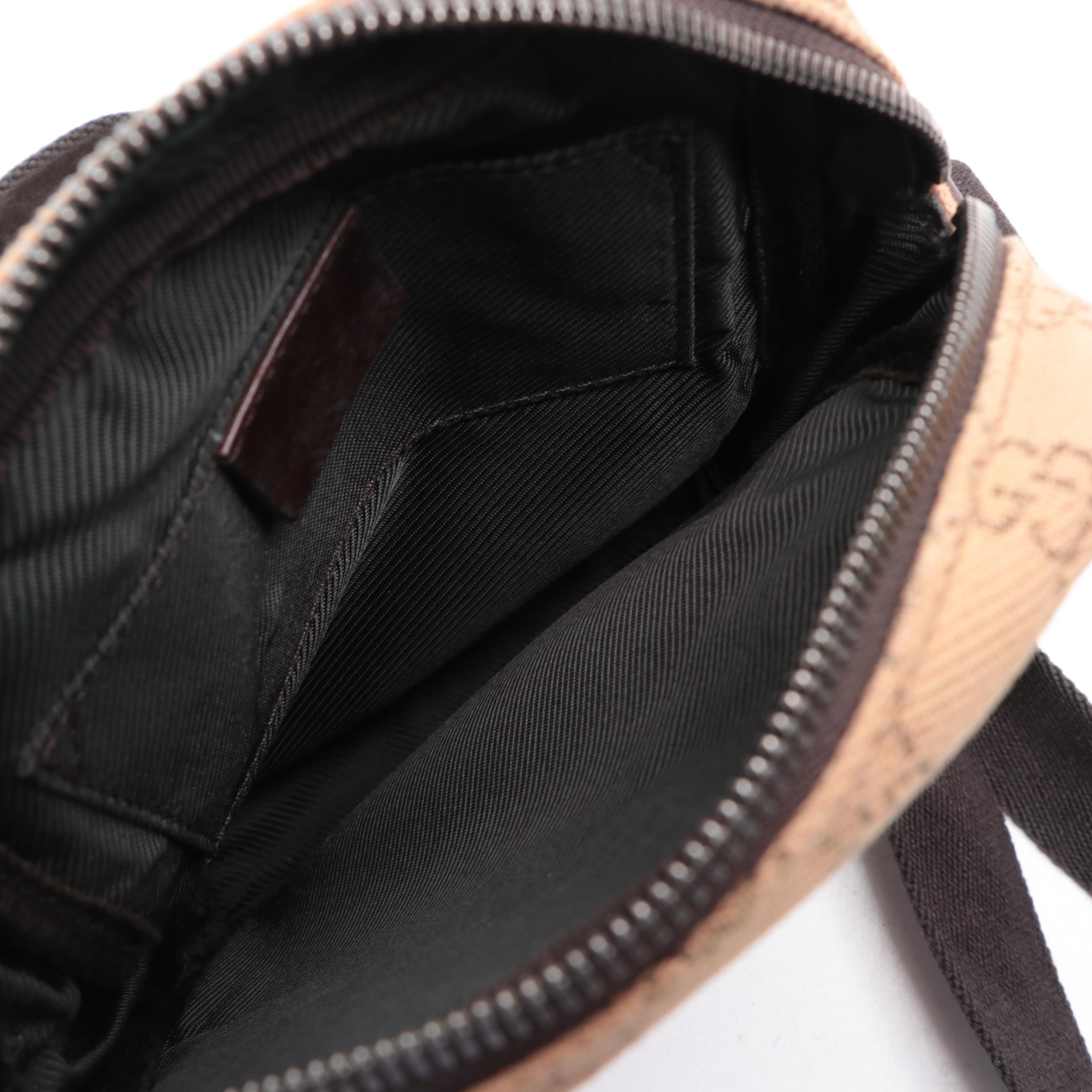 Gucci Small Crossbody Bag in GG Denim and Leather