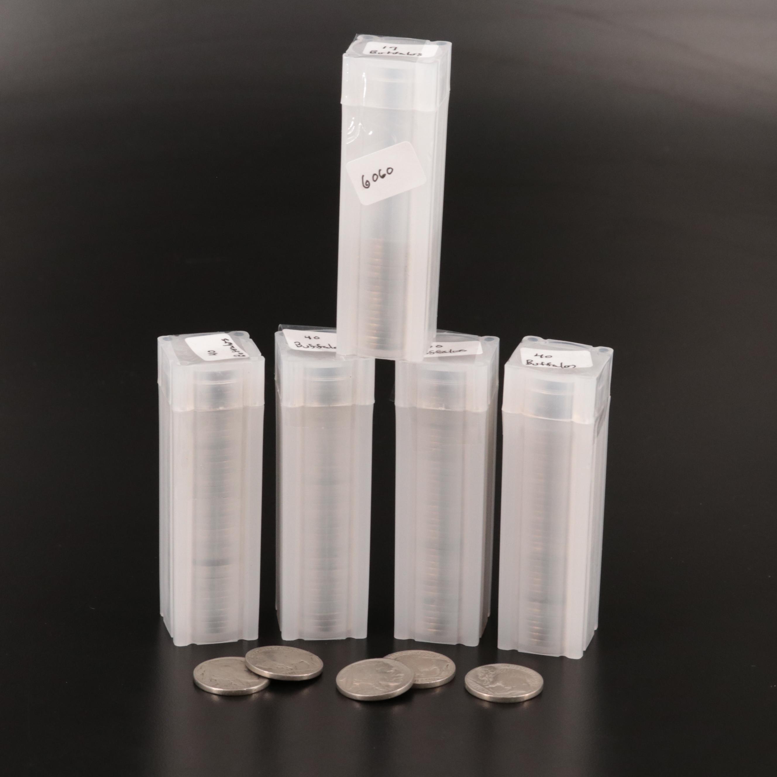 177 Buffalo Nickels, All With Dates