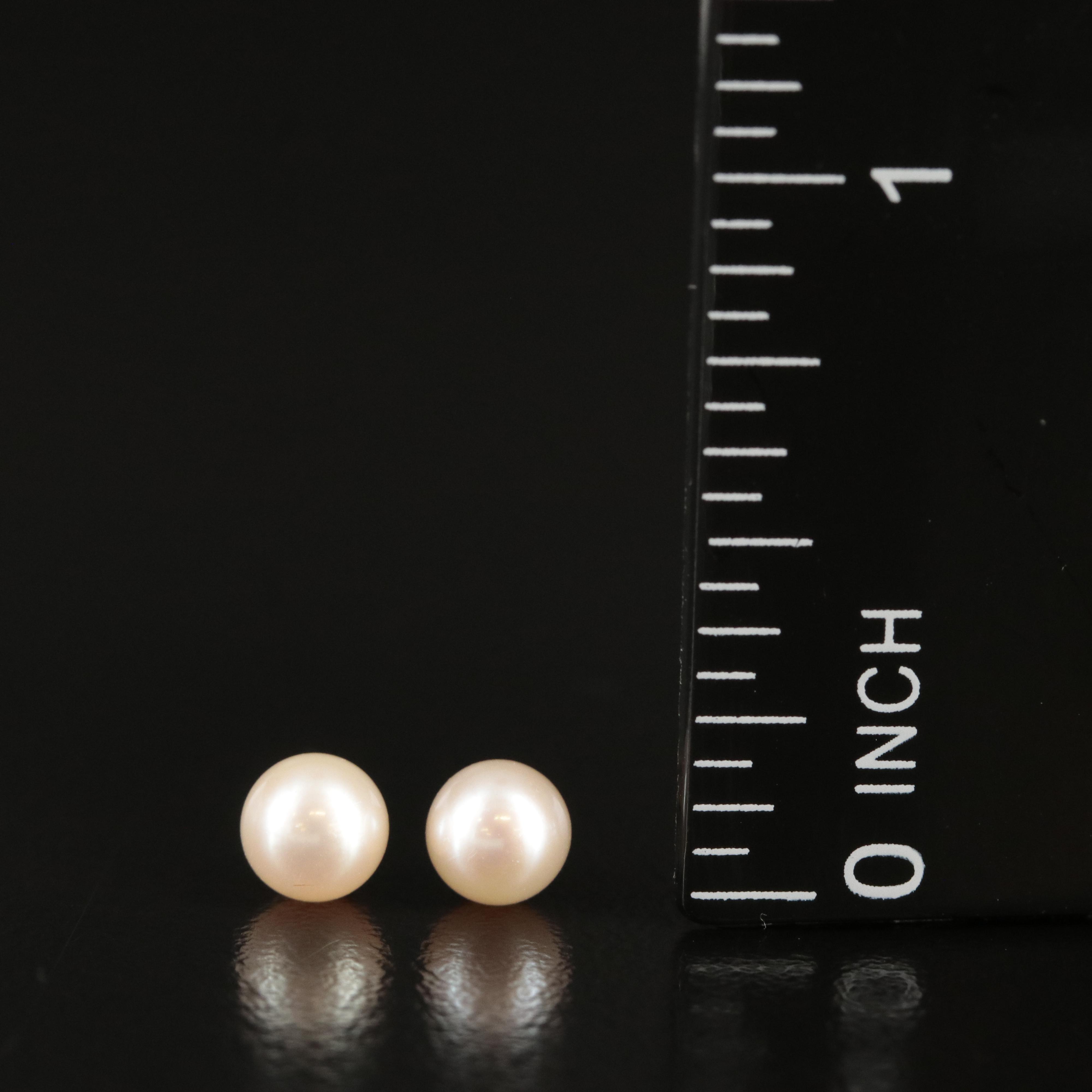 Blue Lagoon by Mikimoto 14K Cultured Pearl Stud Earrings