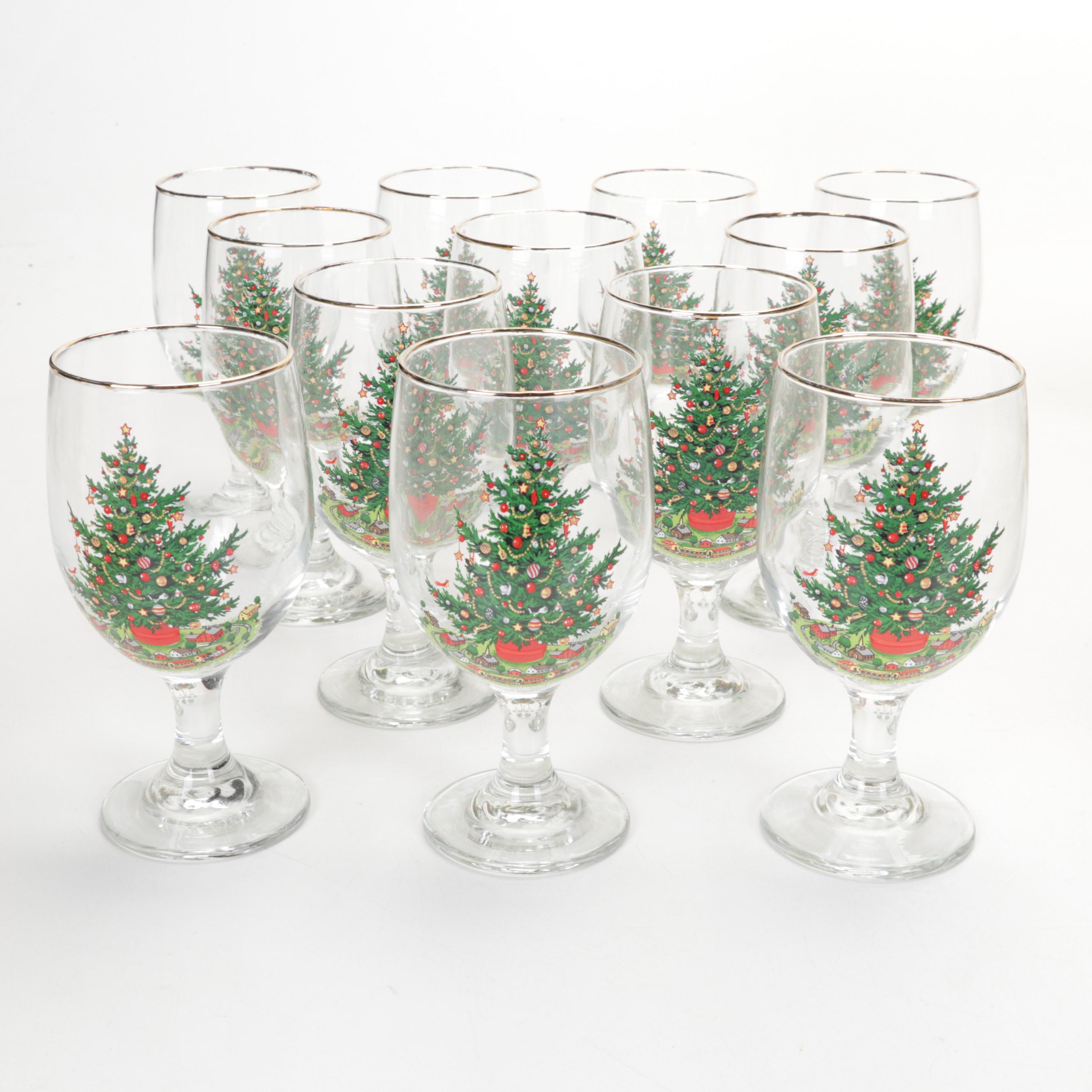 Spode "Christmas Tree" Casserole Dish and Other Tableware