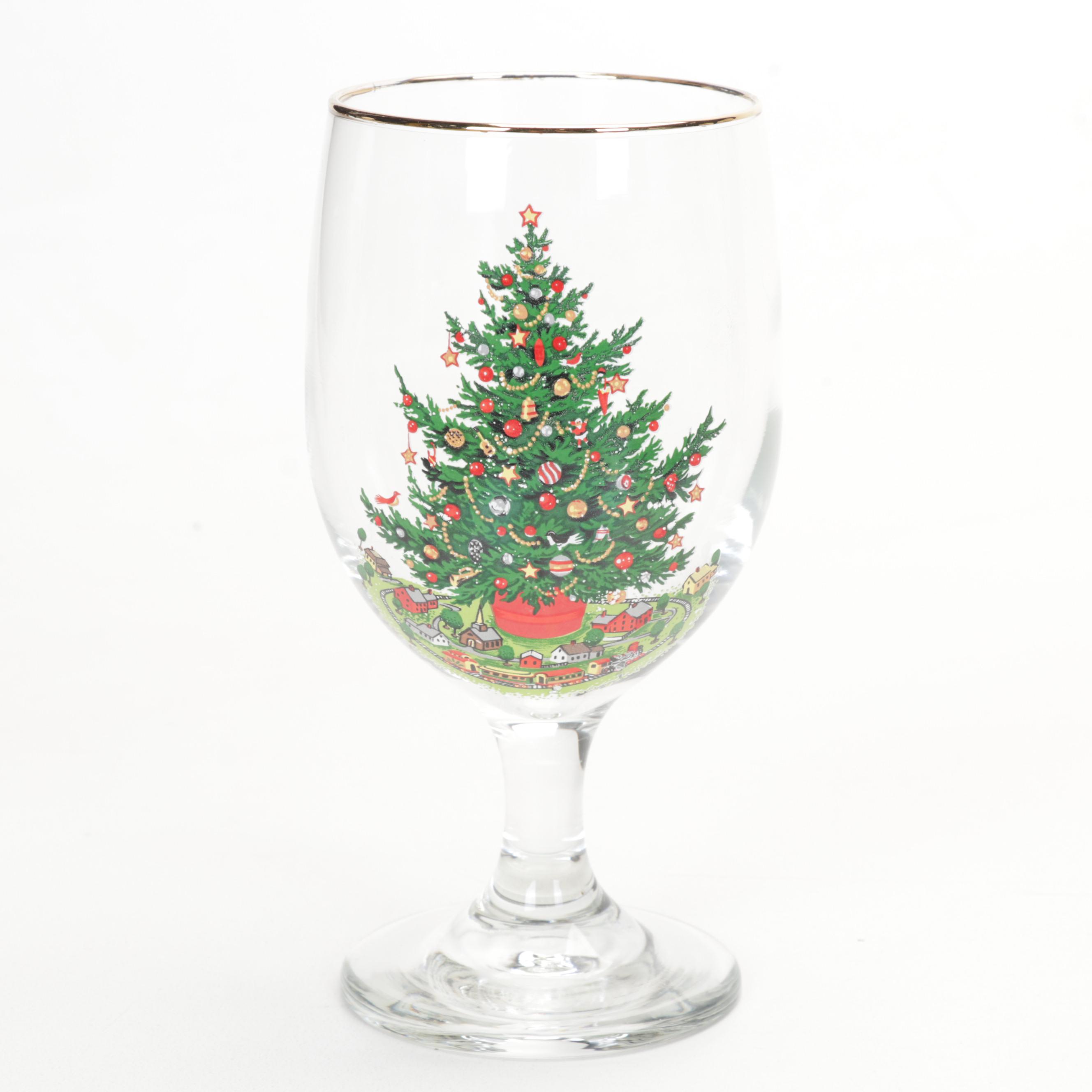 Spode "Christmas Tree" Casserole Dish and Other Tableware