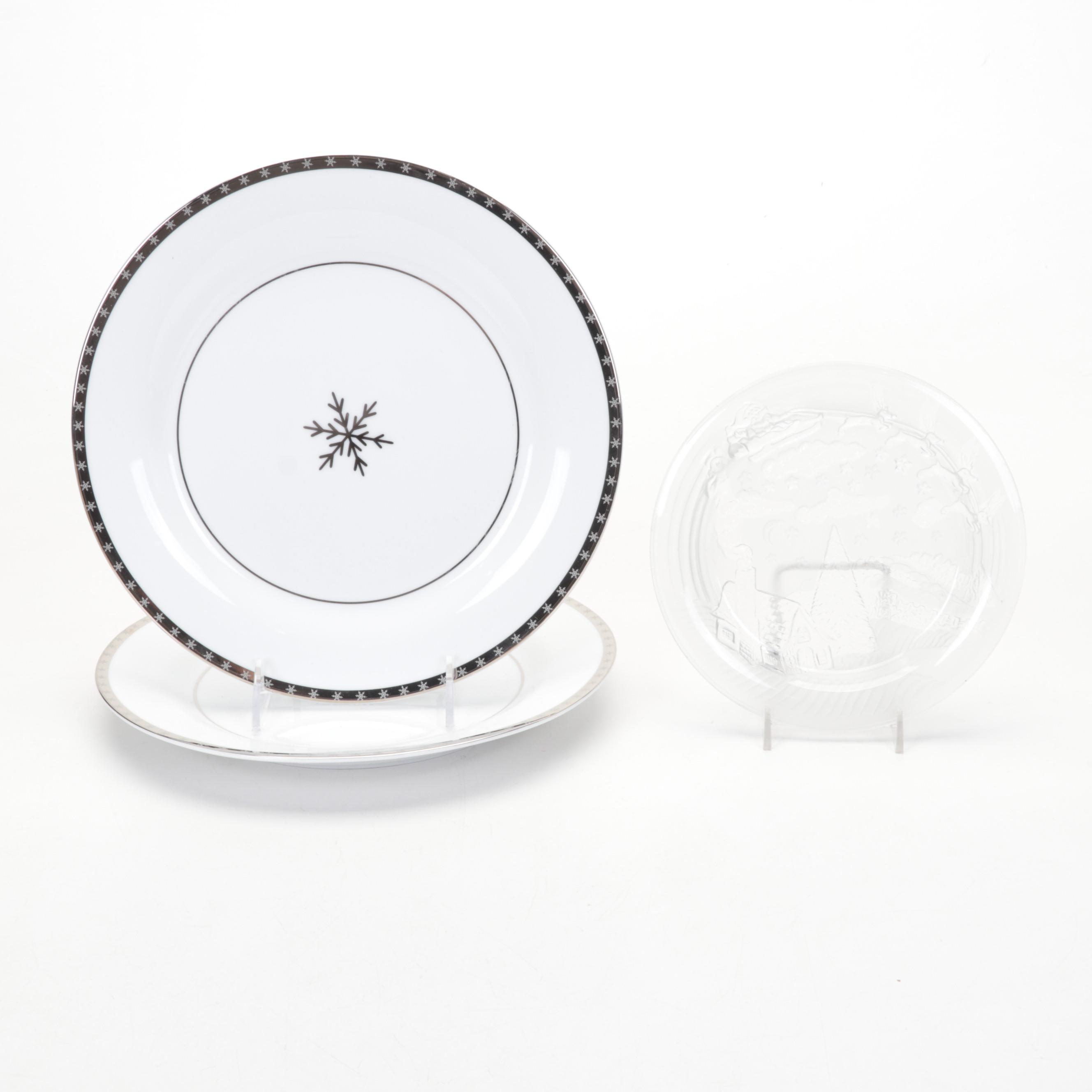 Spode "Christmas Tree" Casserole Dish and Other Tableware