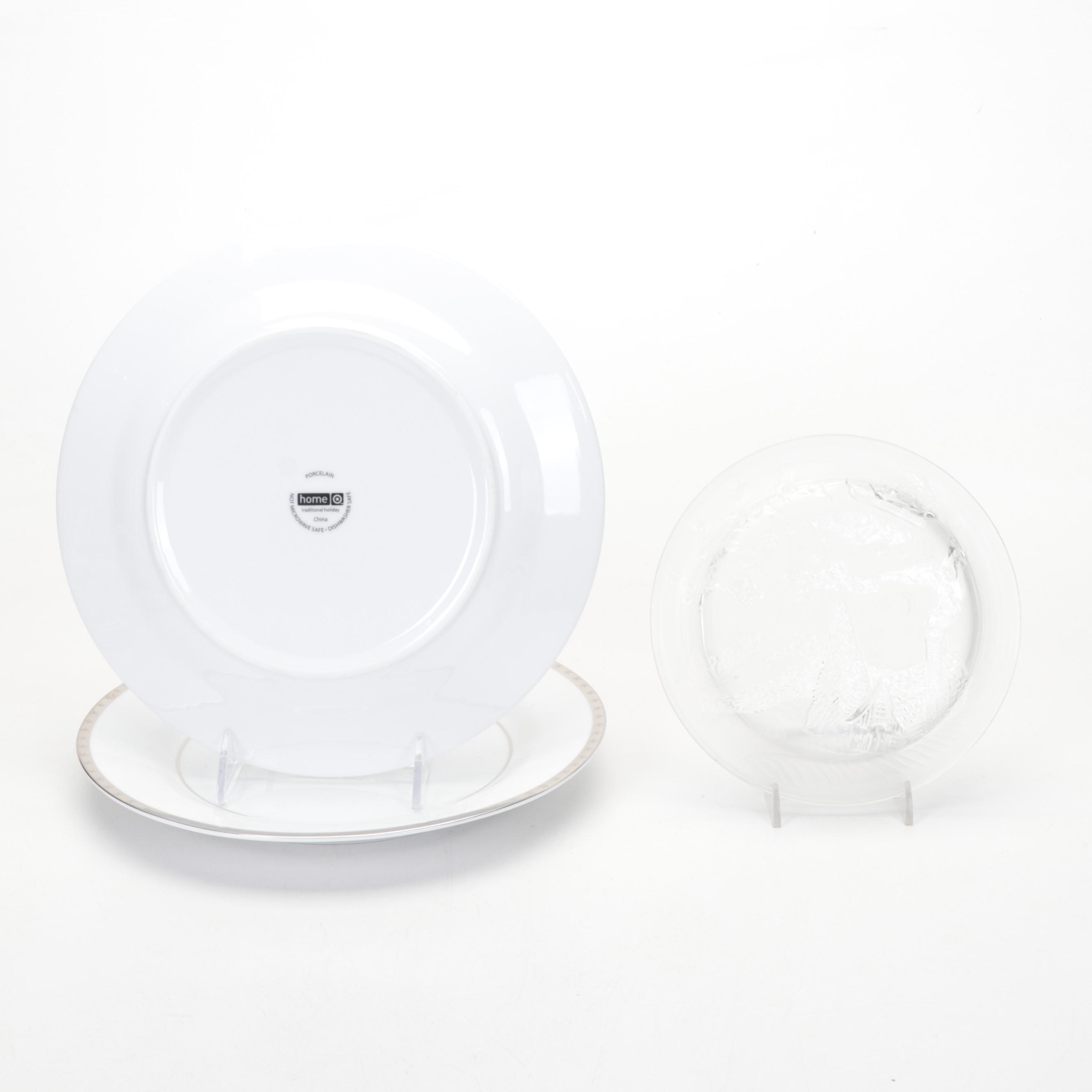 Spode "Christmas Tree" Casserole Dish and Other Tableware