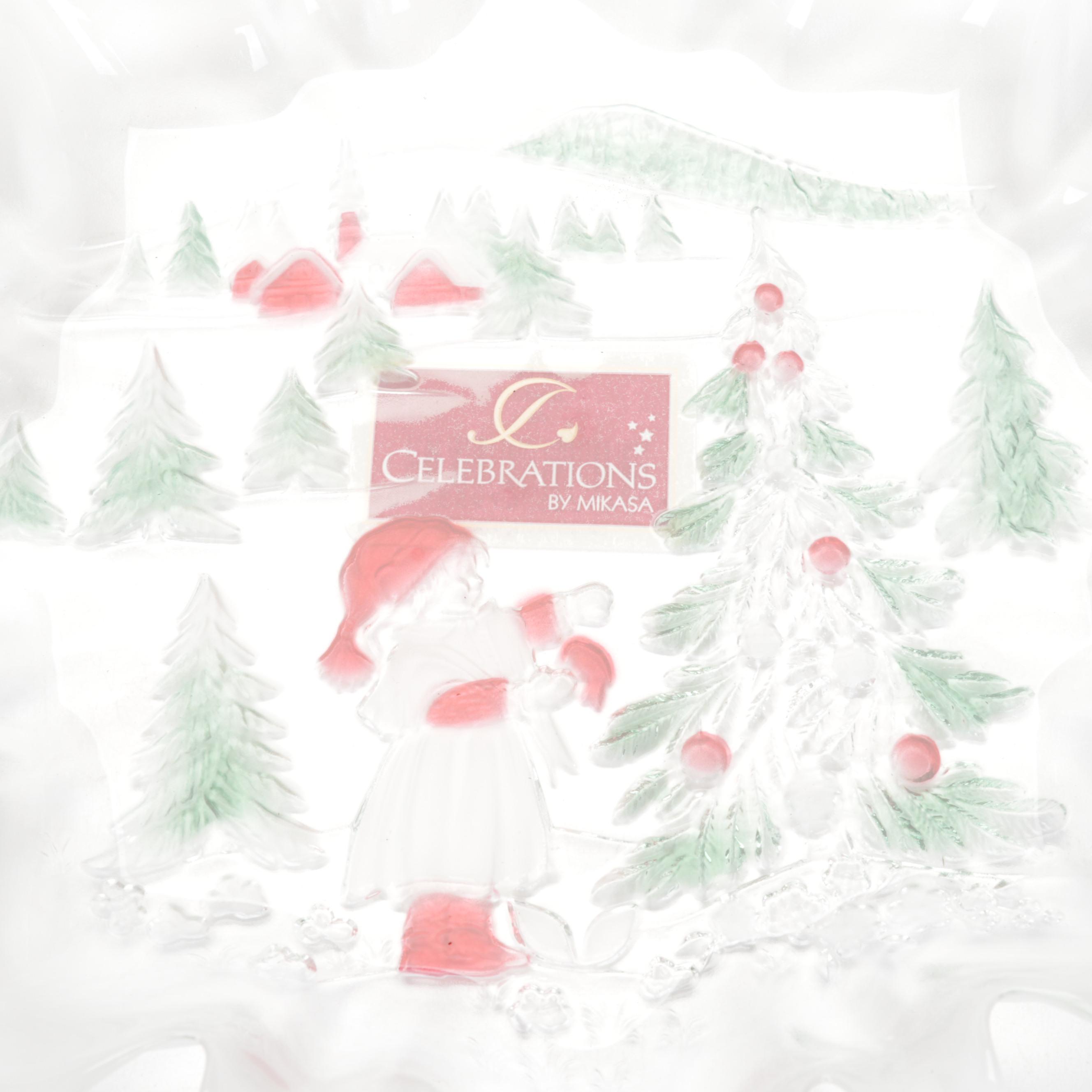 Spode "Christmas Tree" Casserole Dish and Other Tableware