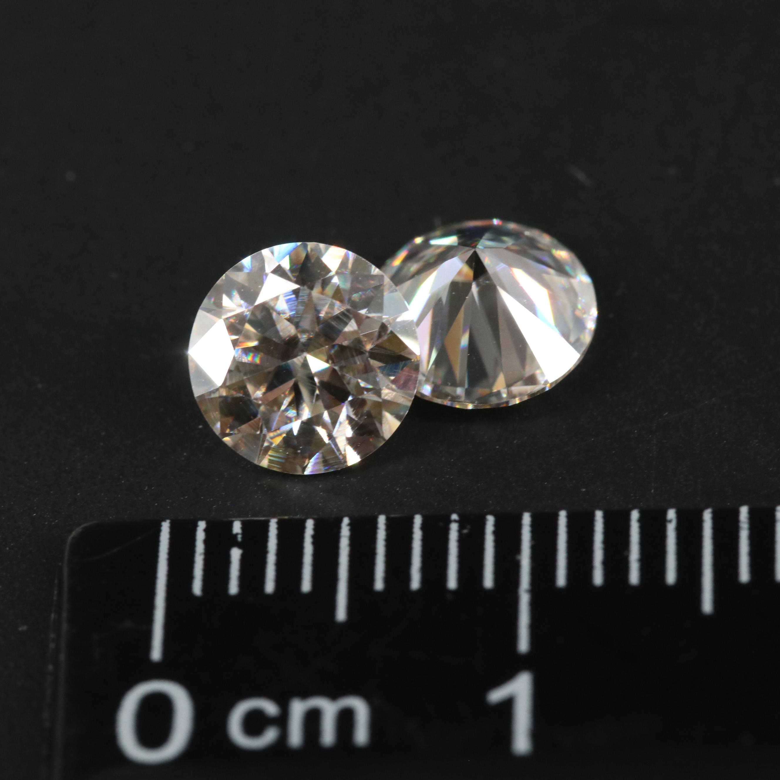 Loose 1.86 CTW Moissanite