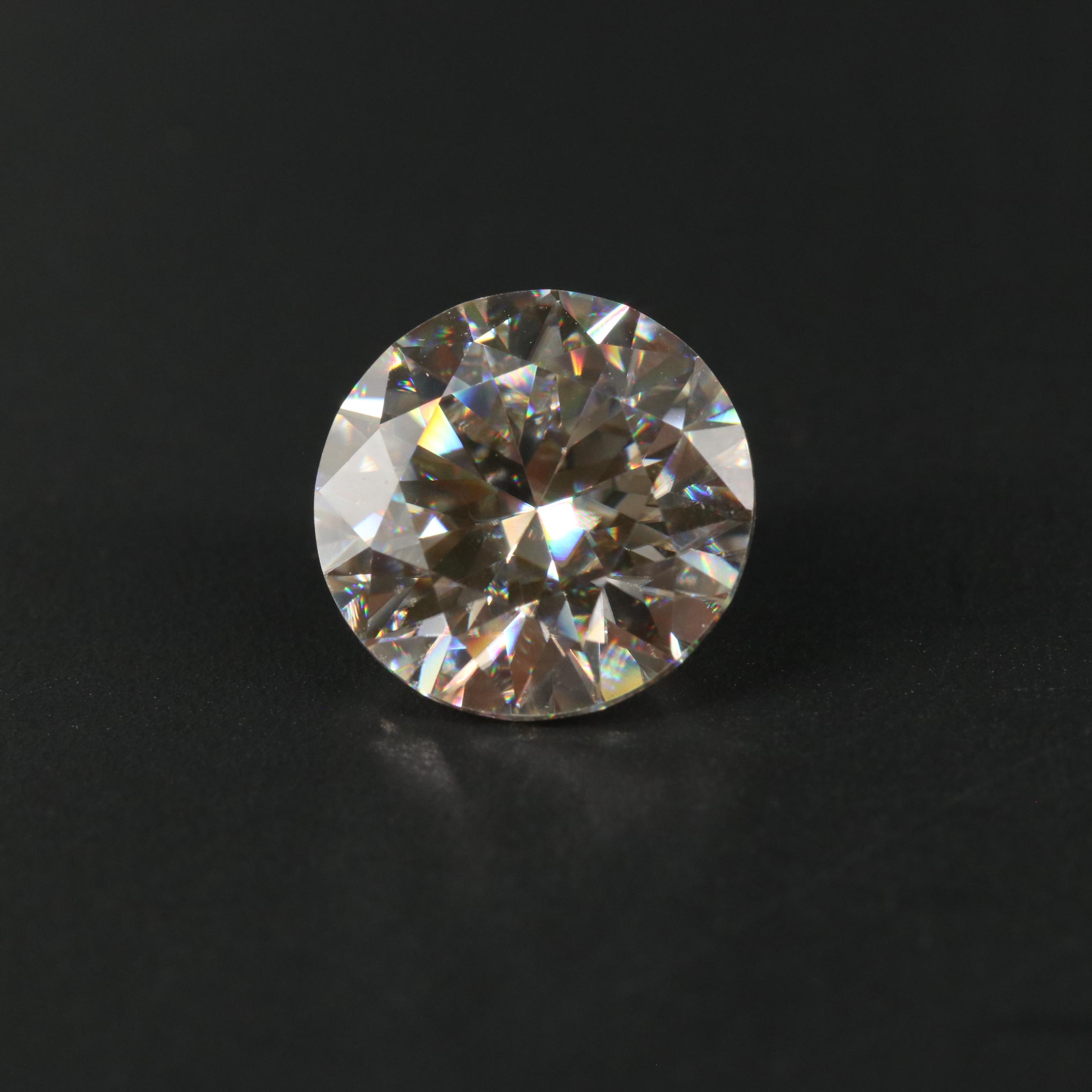 Loose 3.37 CT Moissanite