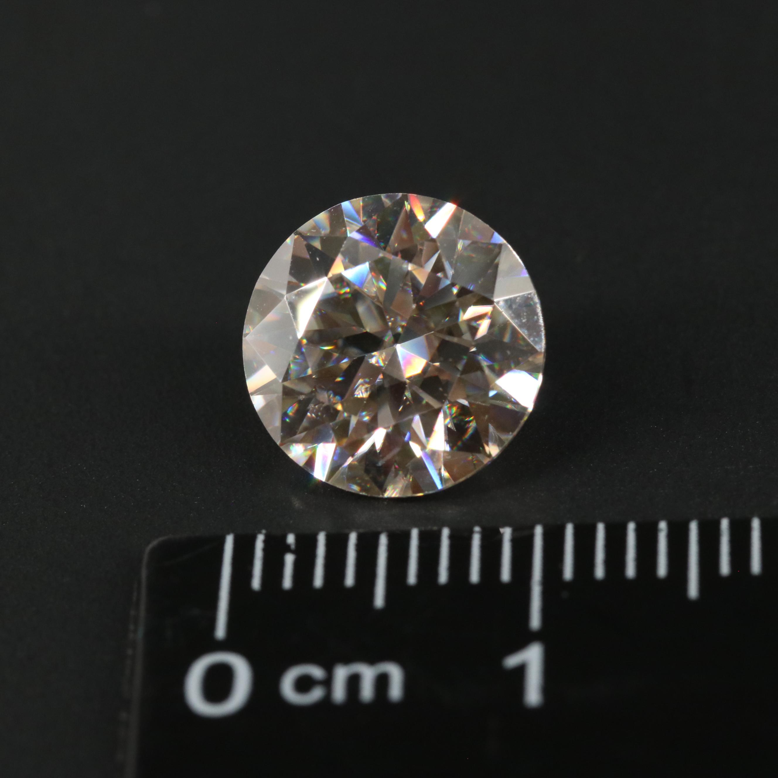 Loose 3.37 CT Moissanite
