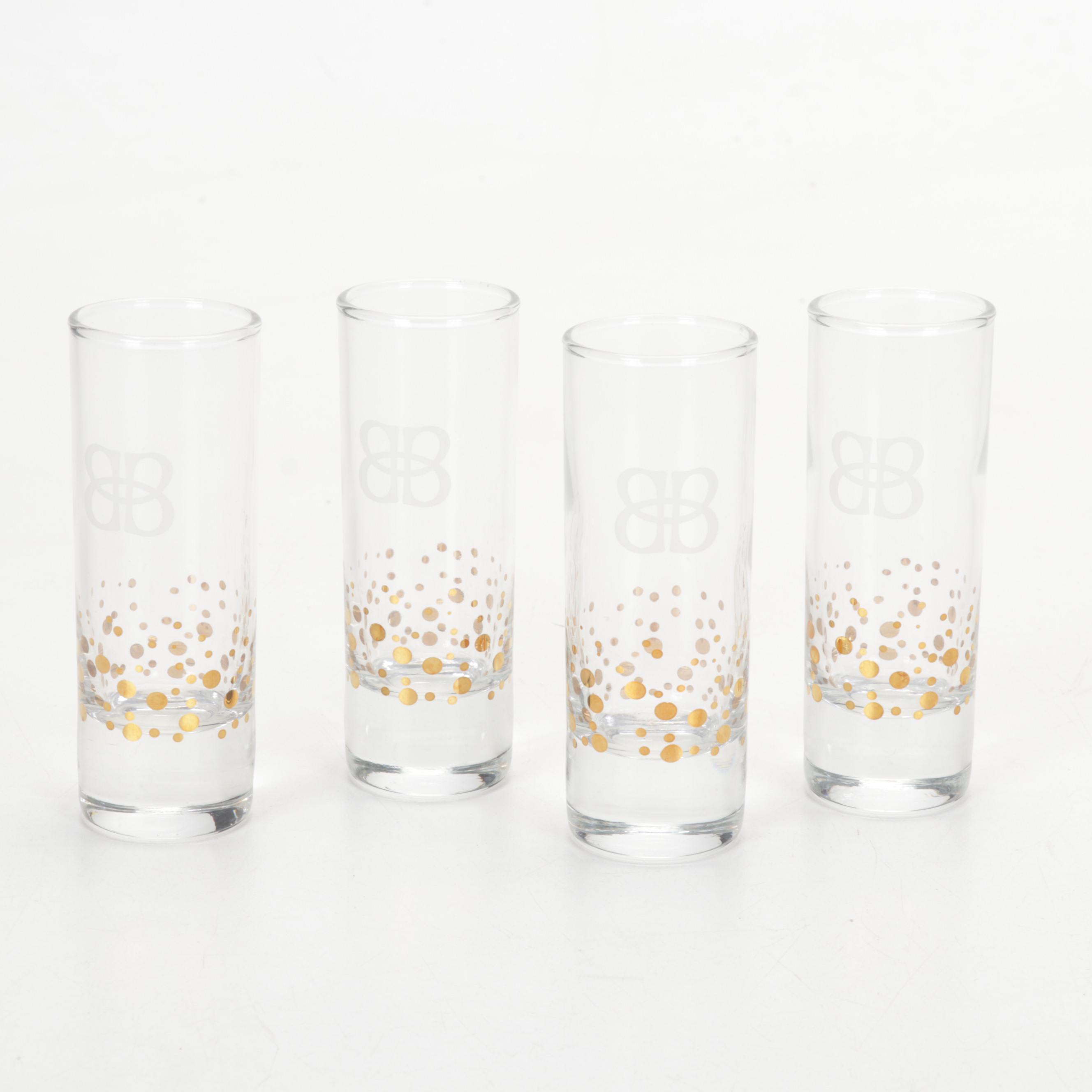 1964-65 New York World's Fair Tumblers with Mid Century Modern Barware