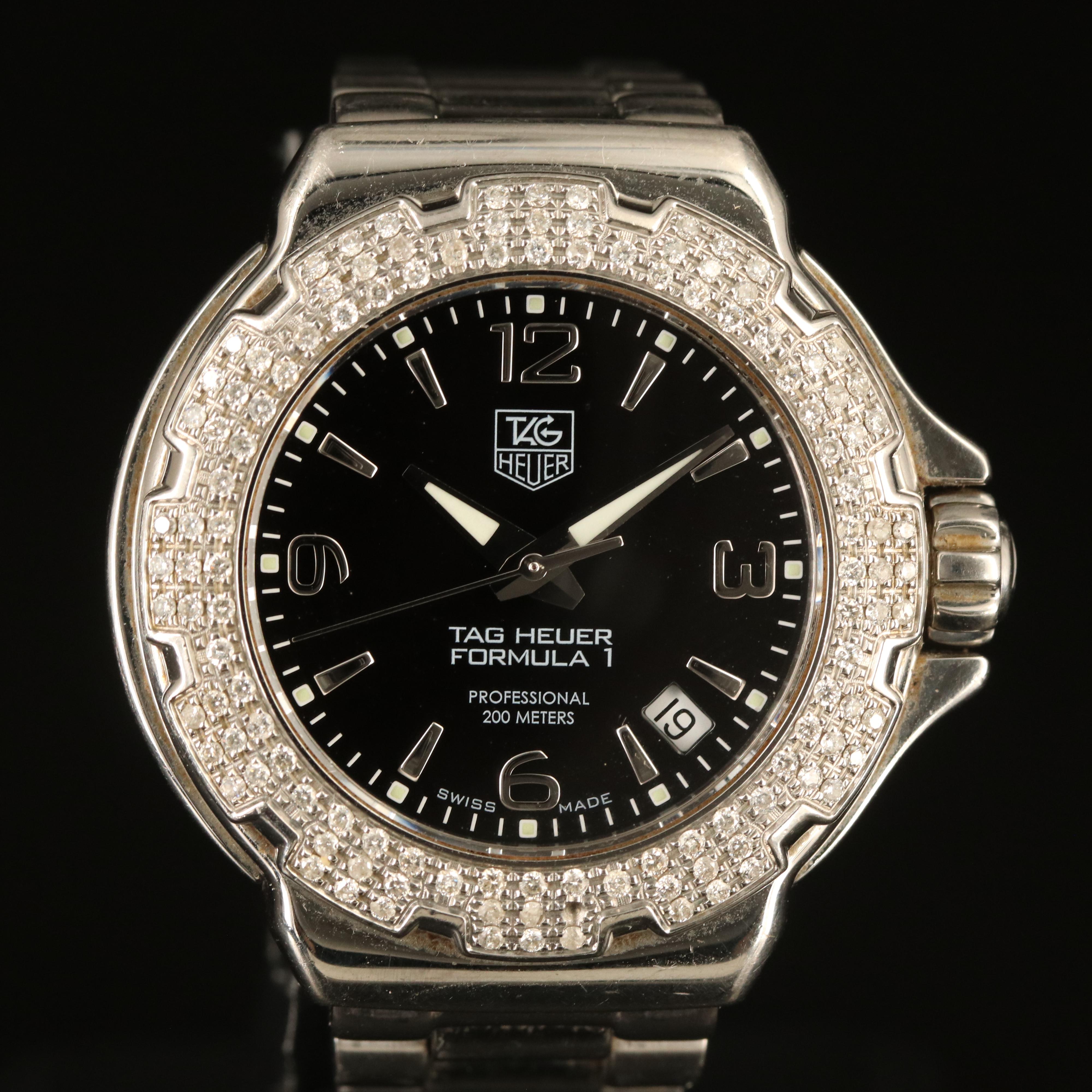 TAG Heuer Formula 1 Diamond Bezel Quartz Watch