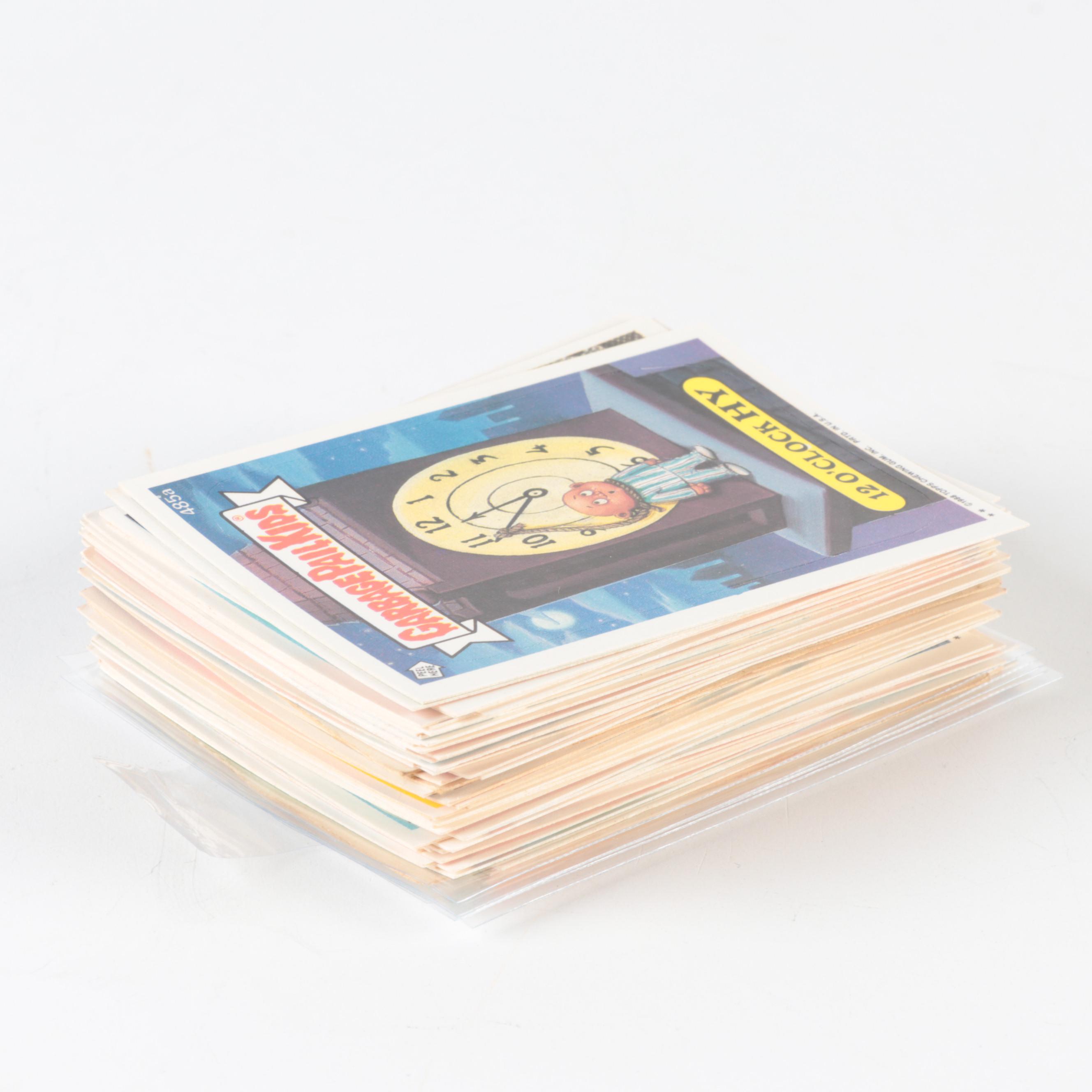 Topps Garbage Pail Kids Trading Cards with Upset Tommy, Tim Can and More, 1980s