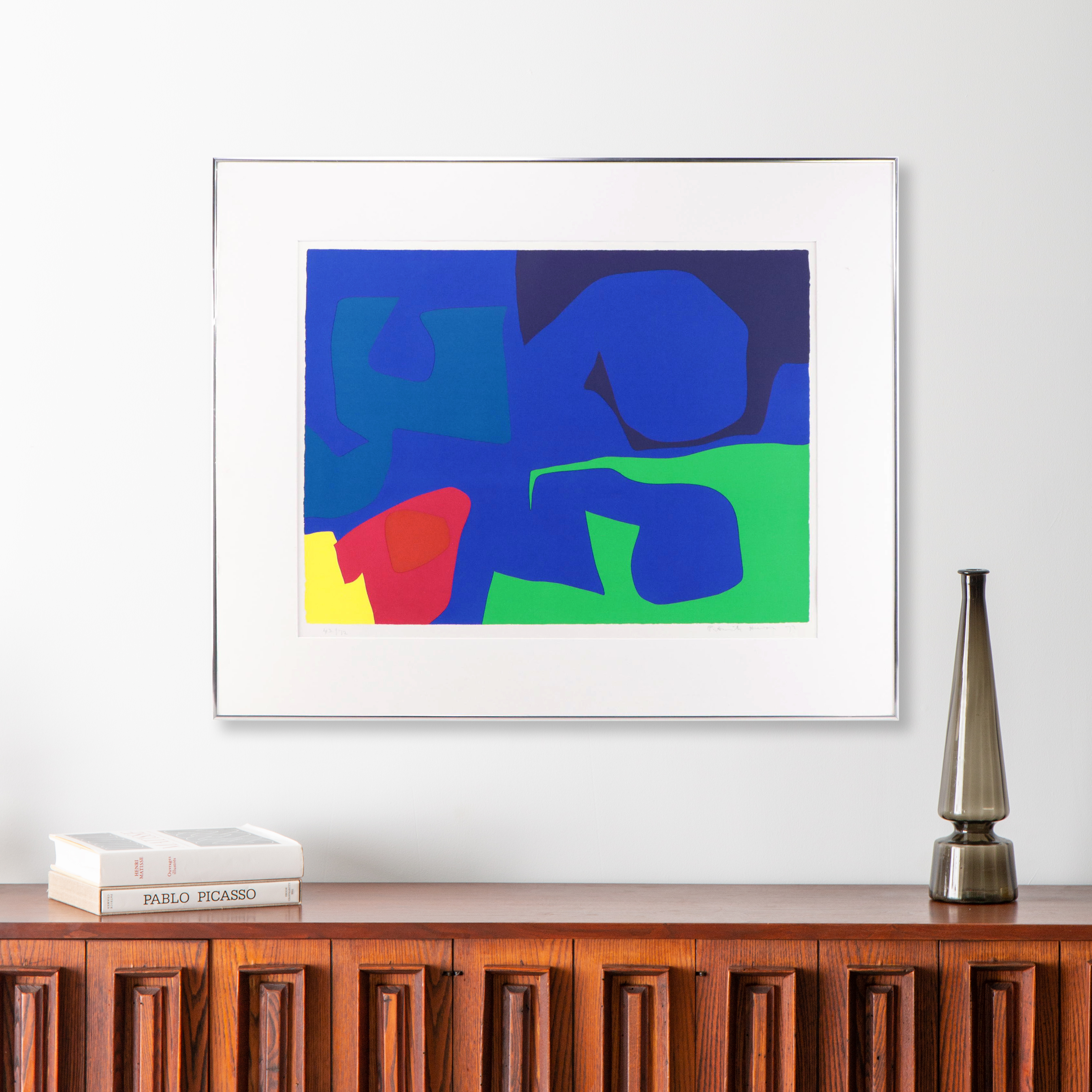 Patrick Heron Abstract Serigraph, 1973