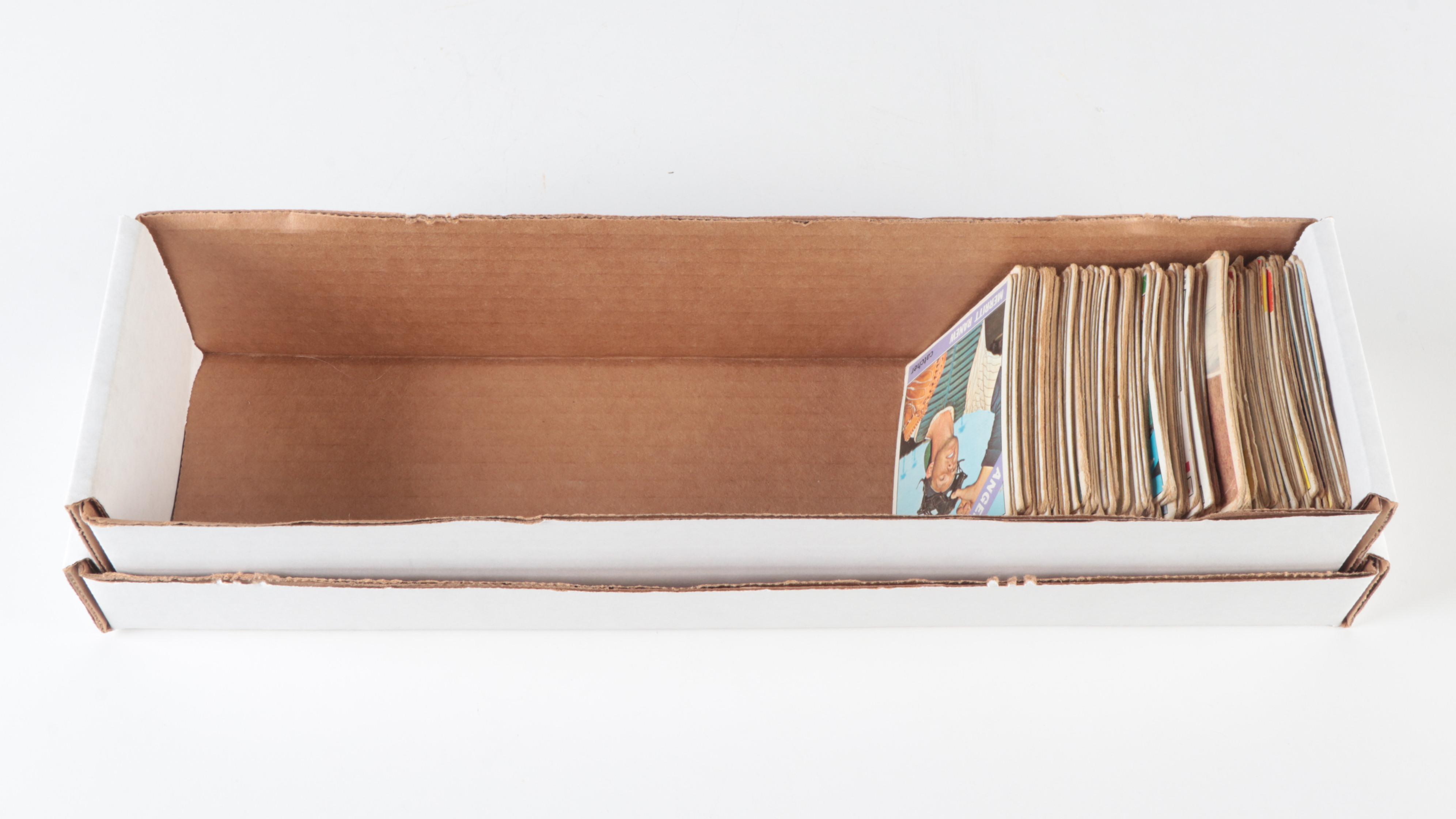 Topps Baseball Cards with Mays, Clemente, Gibson, Rose and More, 1950s–1960s