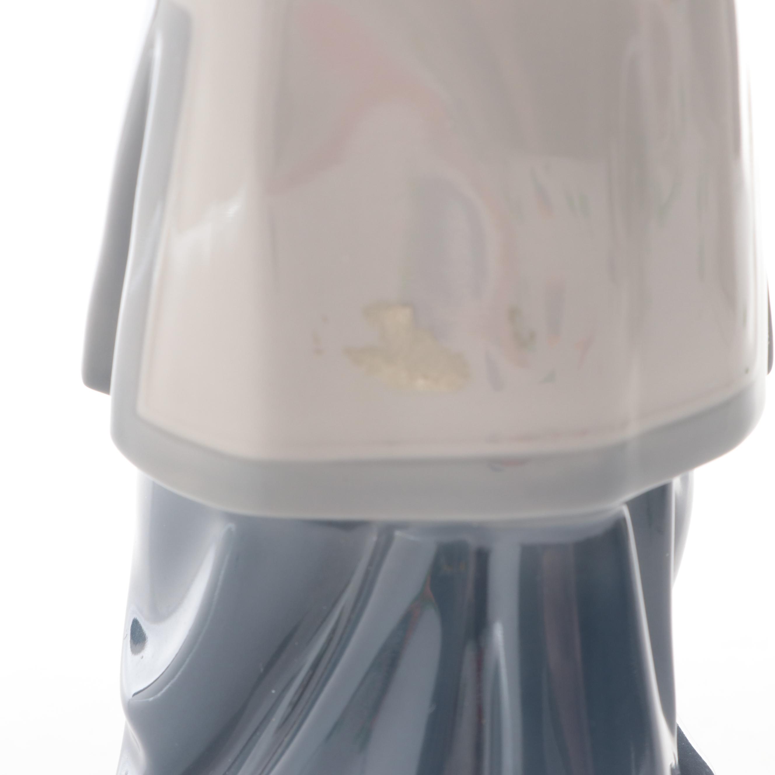 Lladró "Chinese Lady with Baby on Her Back" Porcelain Figurine by Salvador Debón