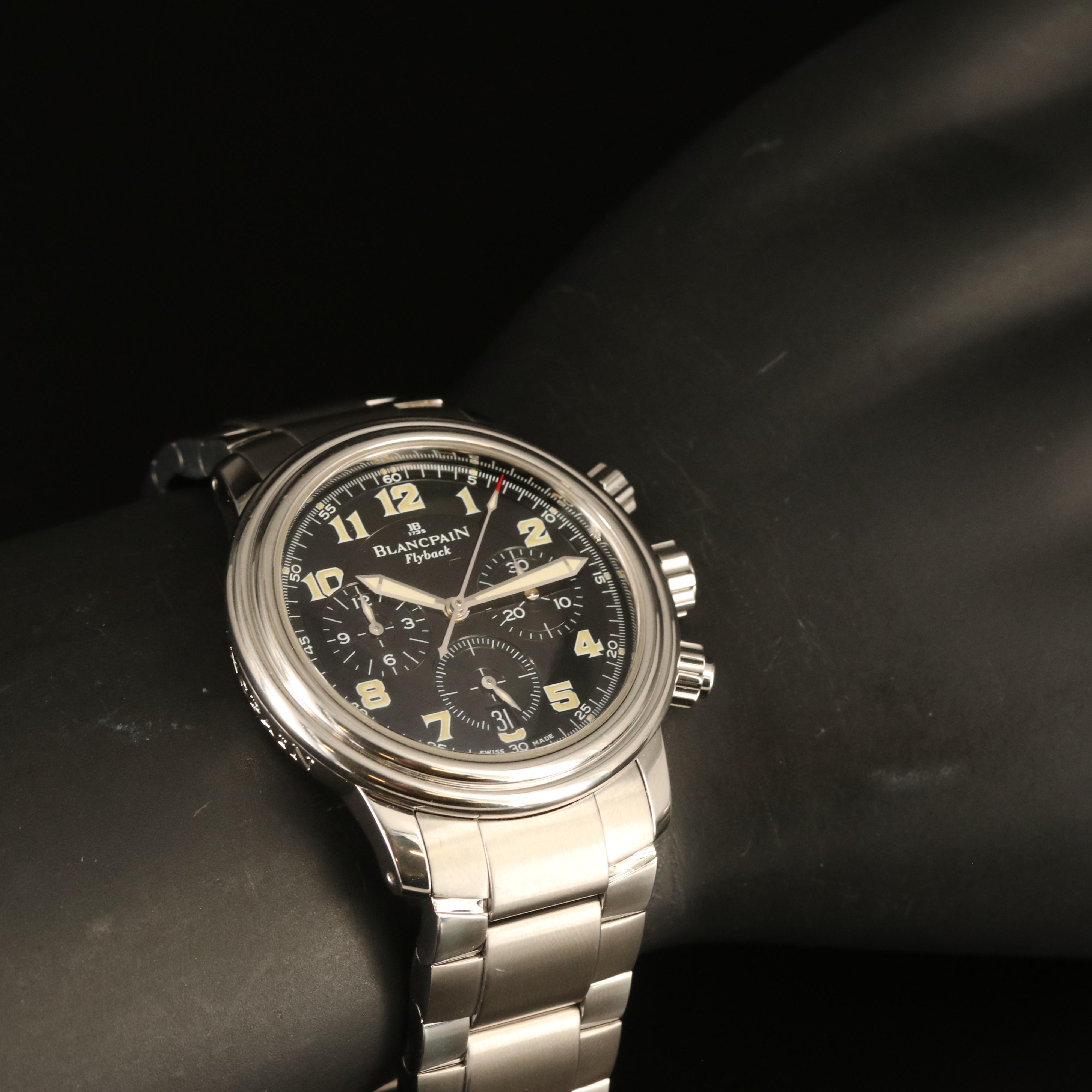 Blancpain Léman FlyBack Chronograph Automatic Watch