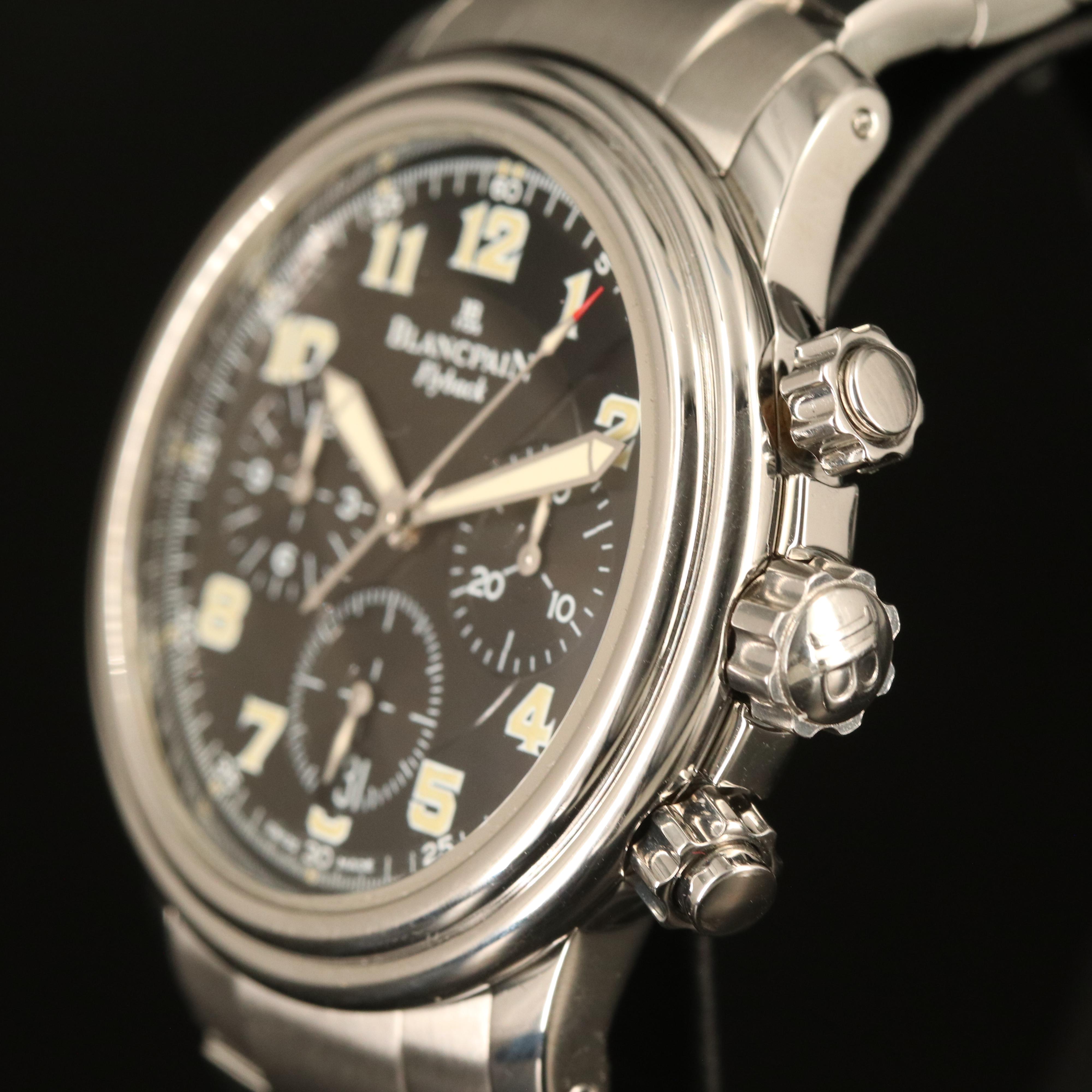 Blancpain Léman FlyBack Chronograph Automatic Watch