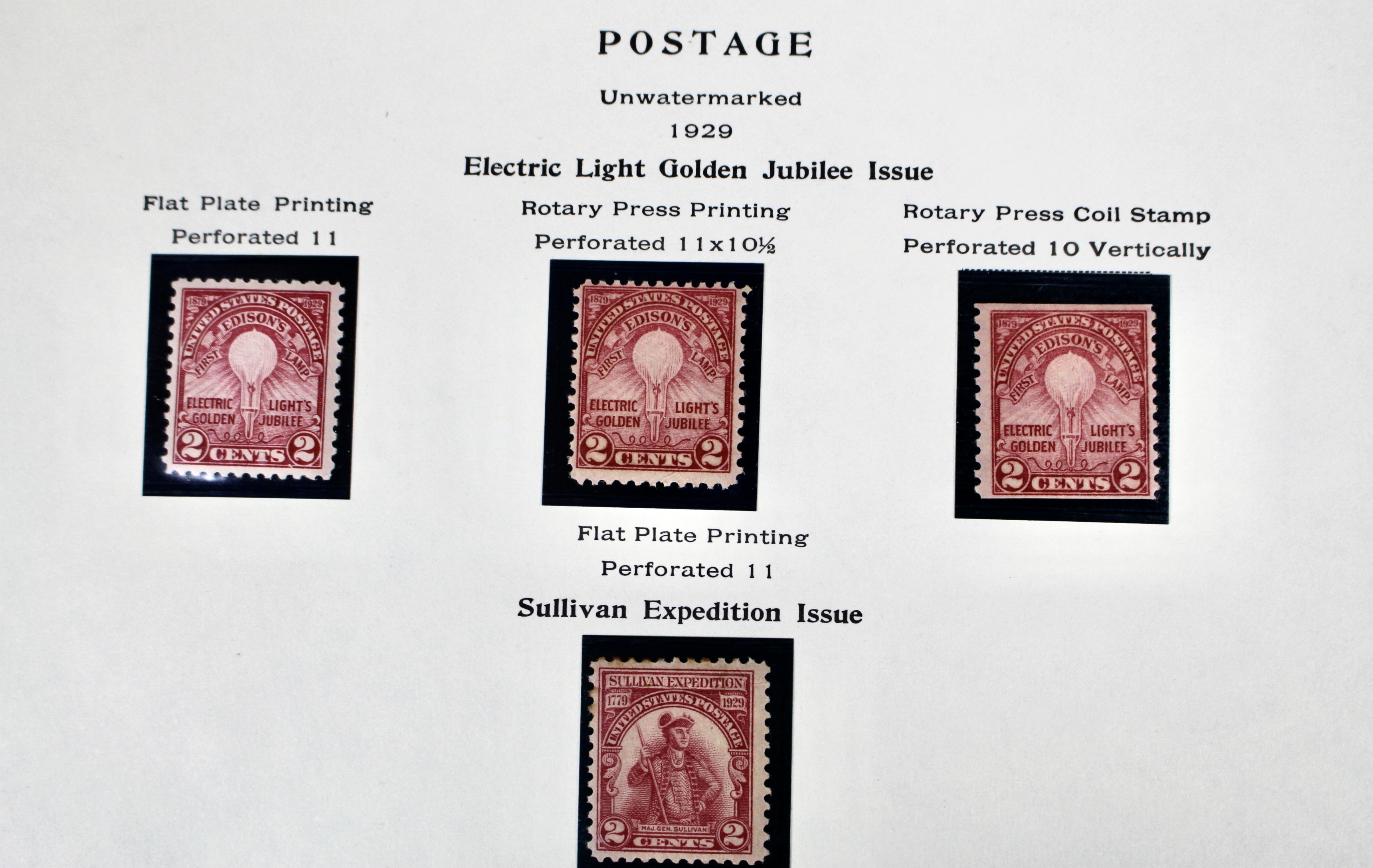 Mint Condition 1929 Kansas and Nebraska Overprint Postage Stamps