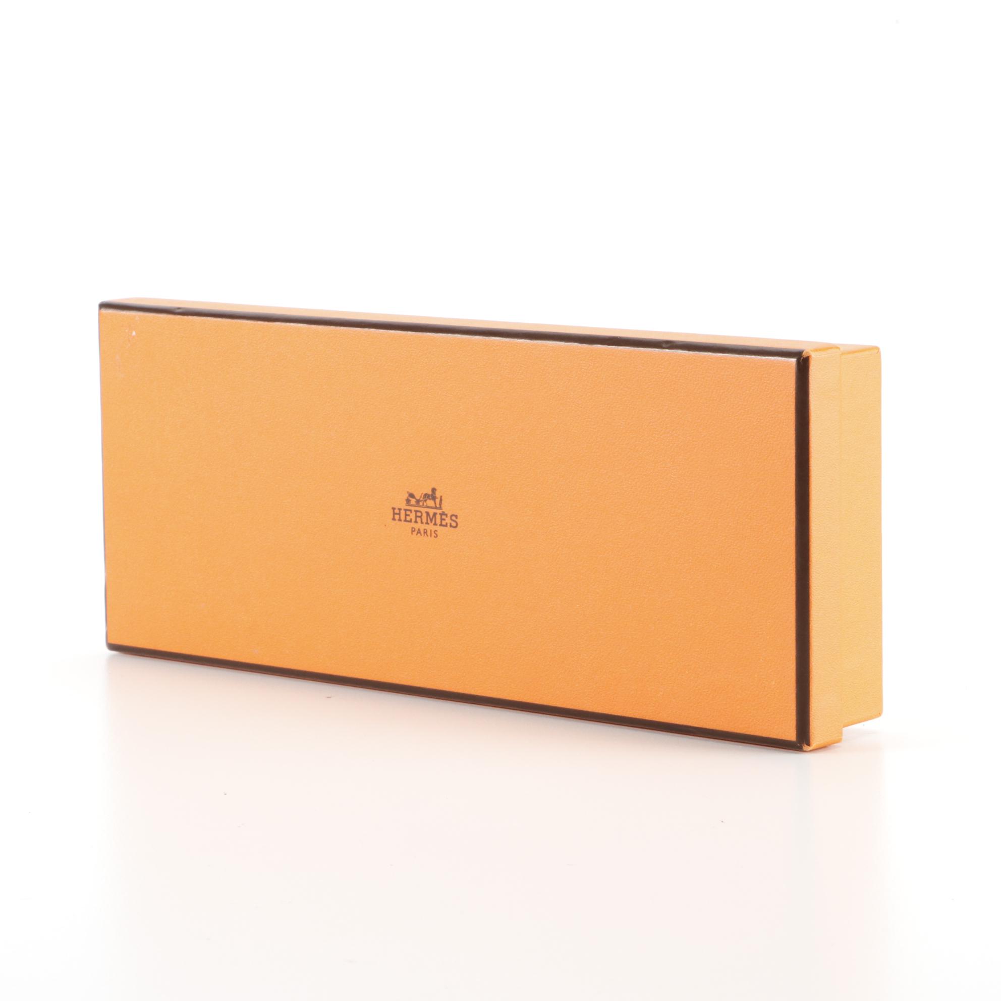 Hermès Leather Bag Charm with Box