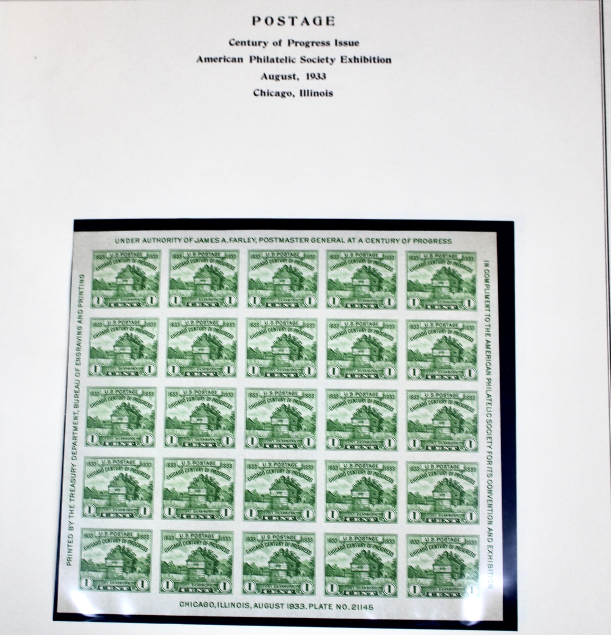 Comprehensive Farley Postage Stamp Collection