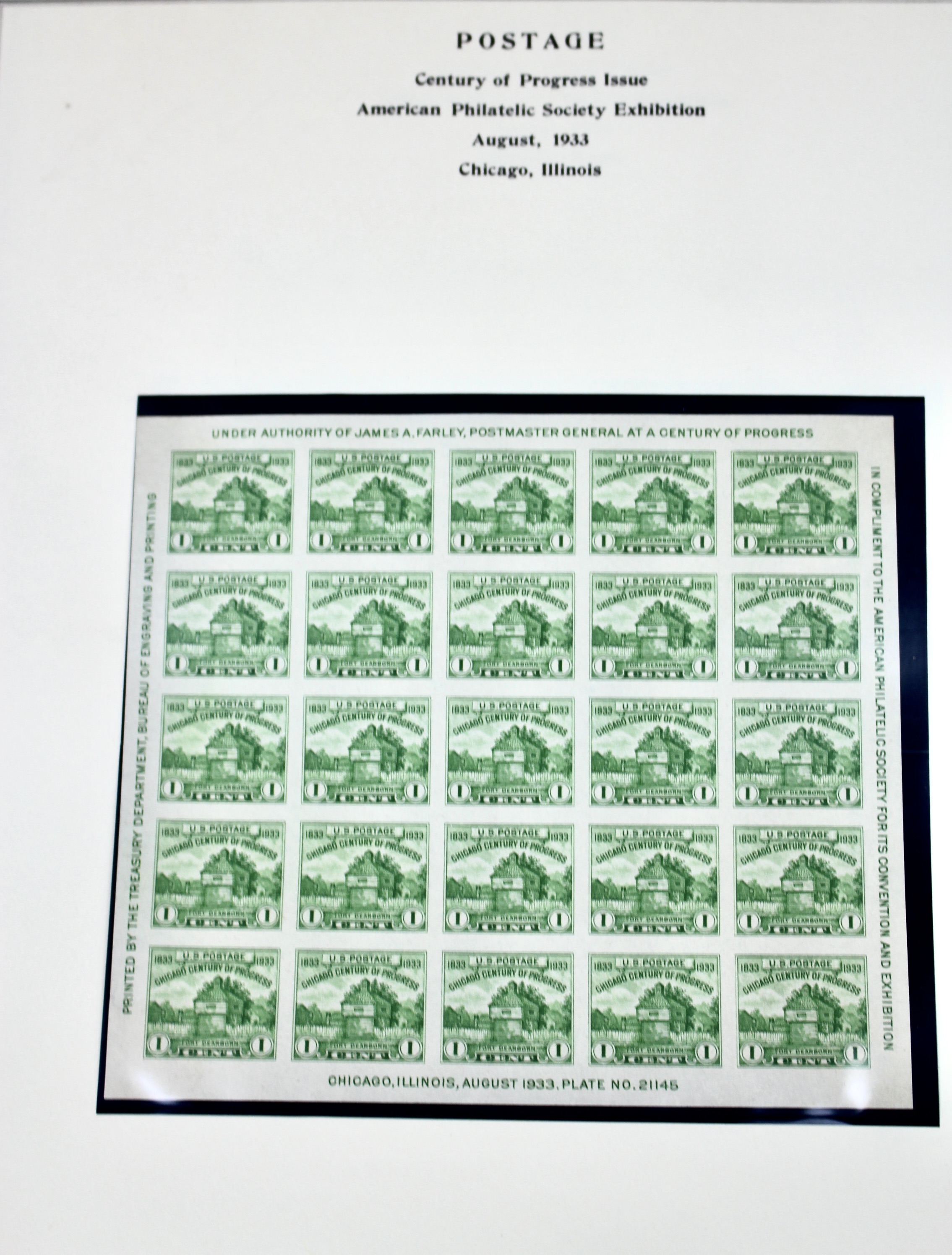 Comprehensive Farley Postage Stamp Collection