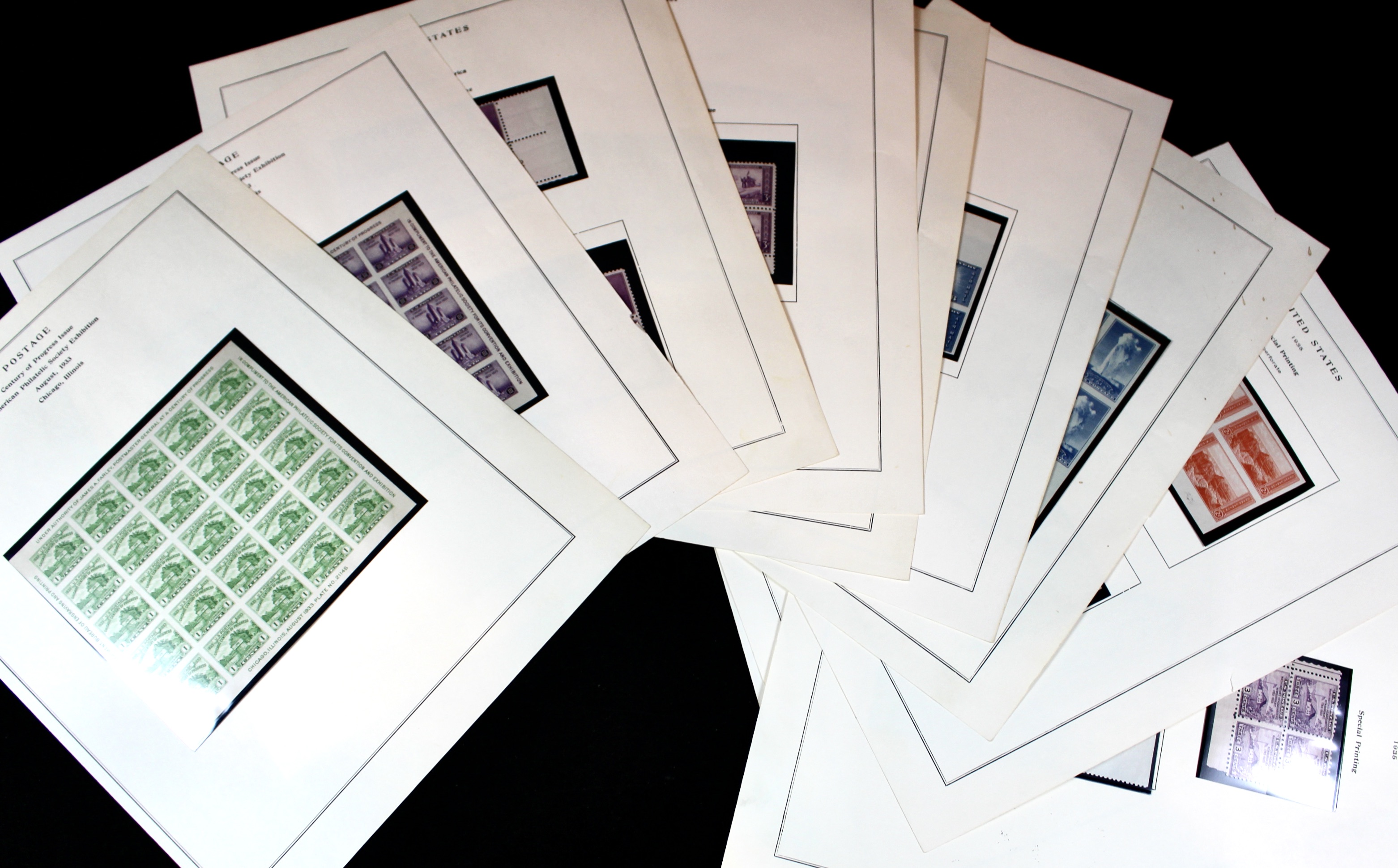 Comprehensive Farley Postage Stamp Collection