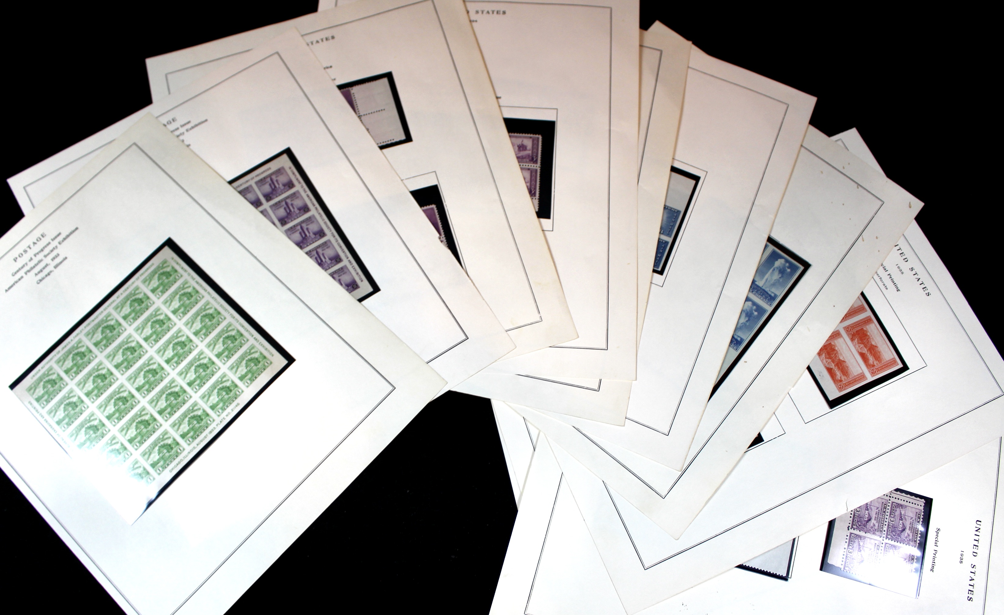 Comprehensive Farley Postage Stamp Collection