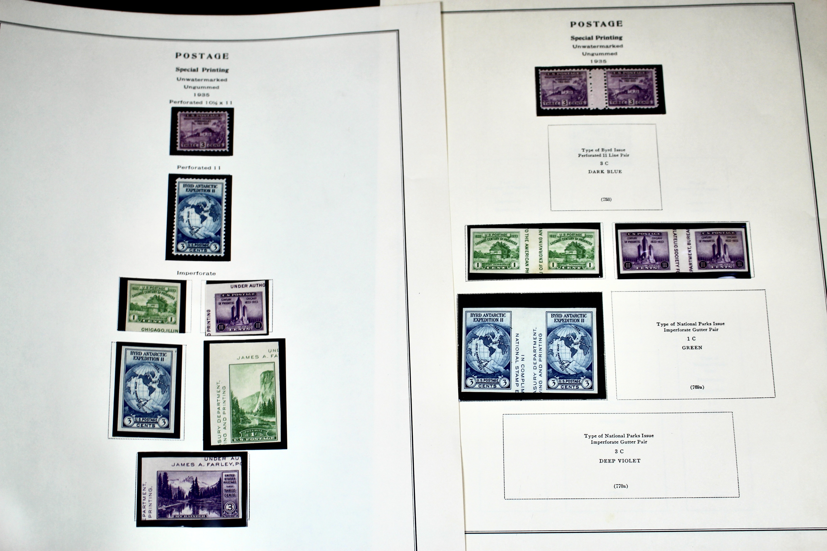 Comprehensive Farley Postage Stamp Collection