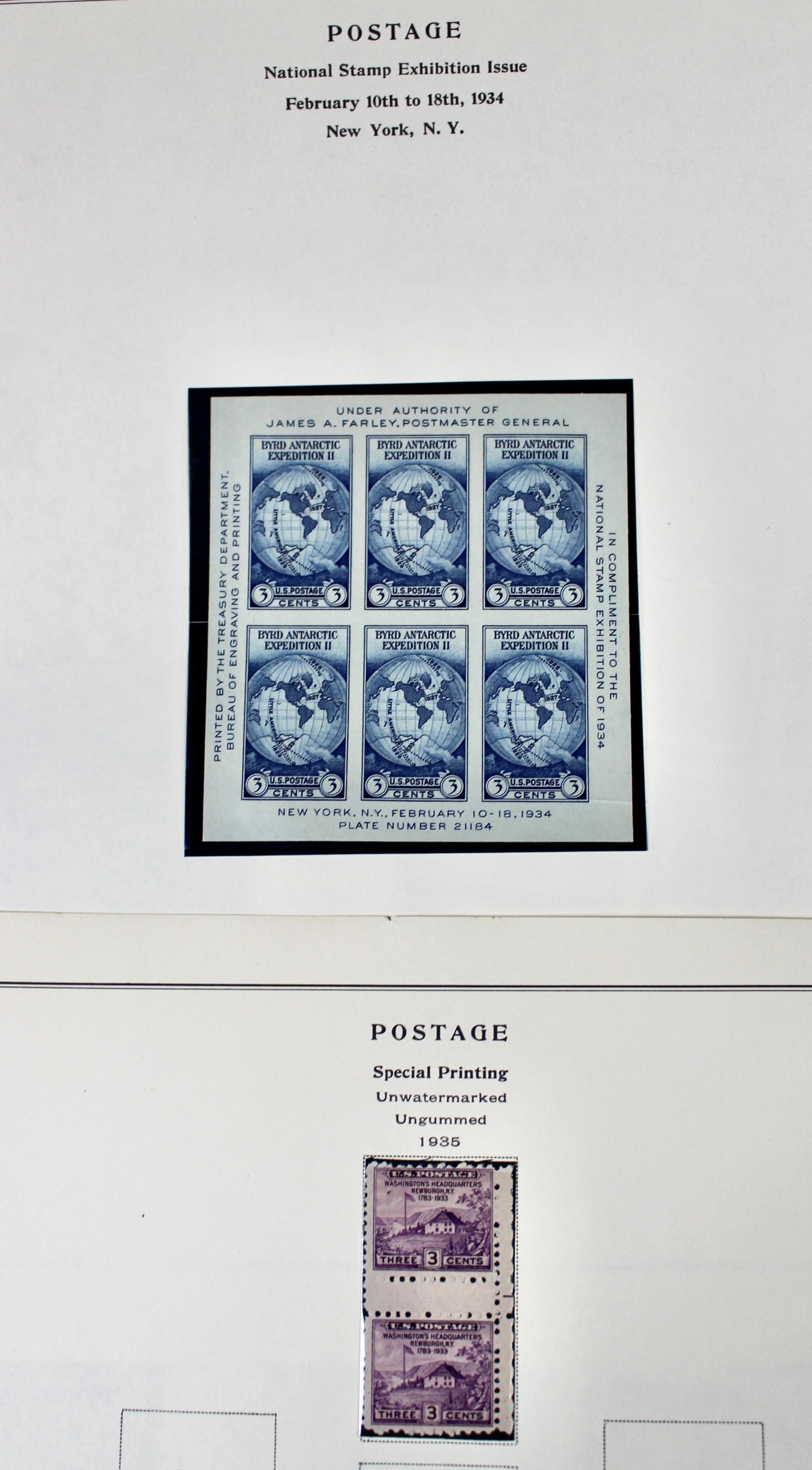 Comprehensive Farley Postage Stamp Collection