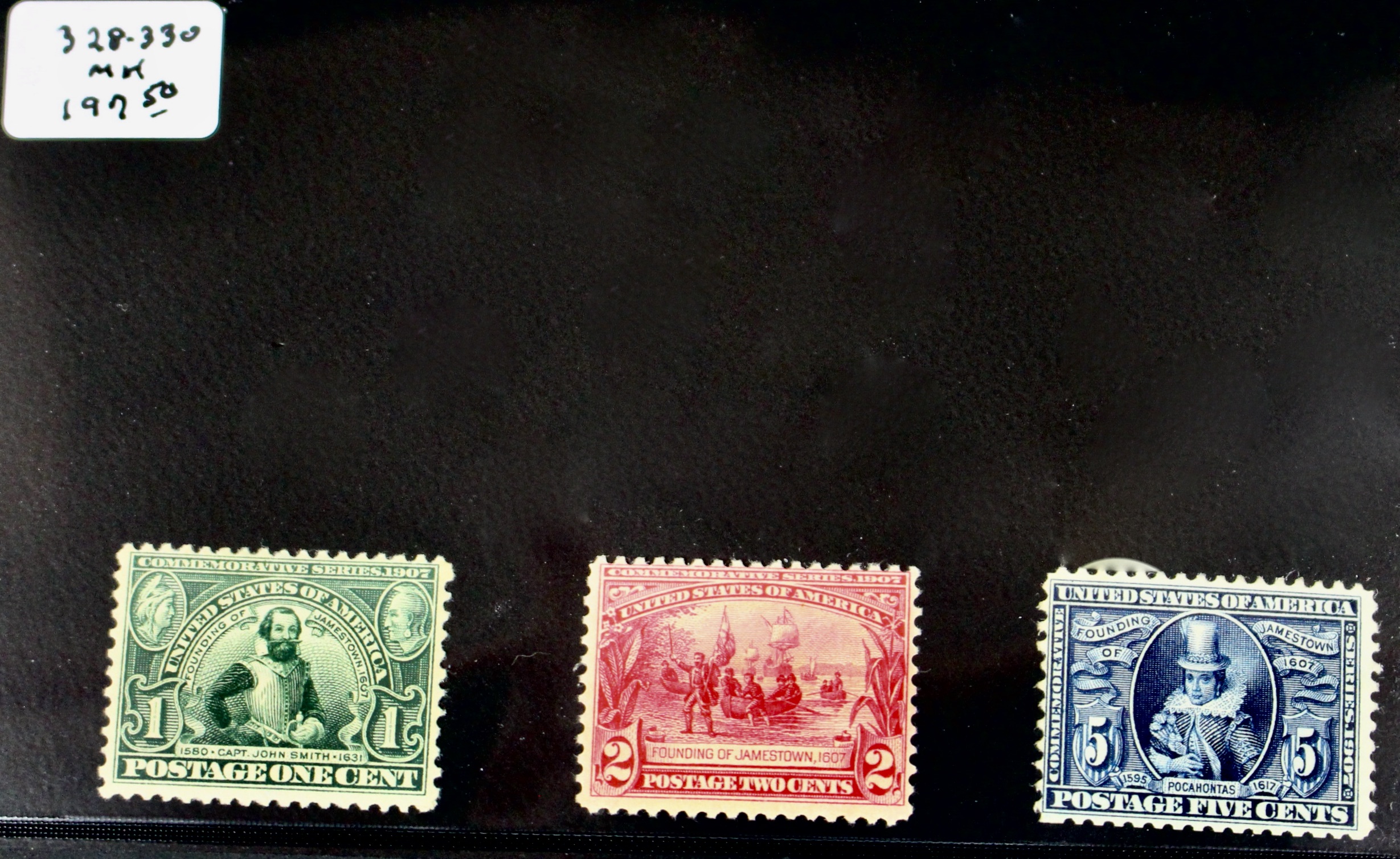 Trans-Mississippi and Jamestown Exposition Postage Stamps