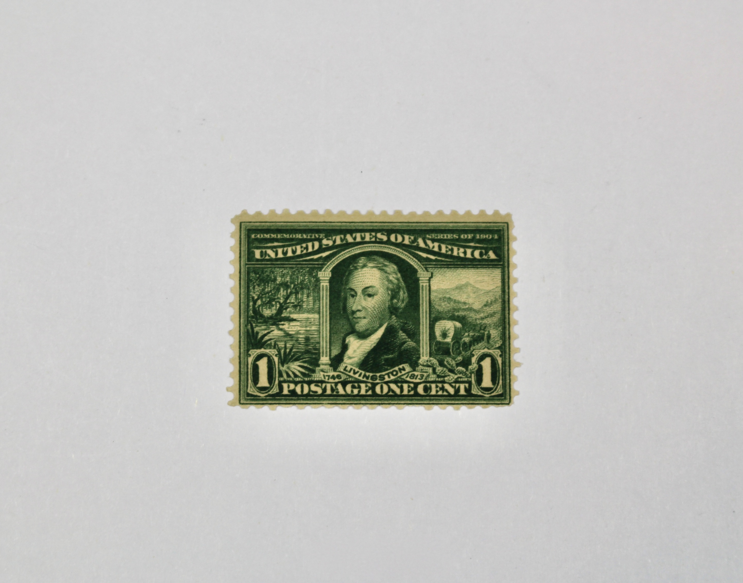 Four Mint Condition U.S. Postage Stamps