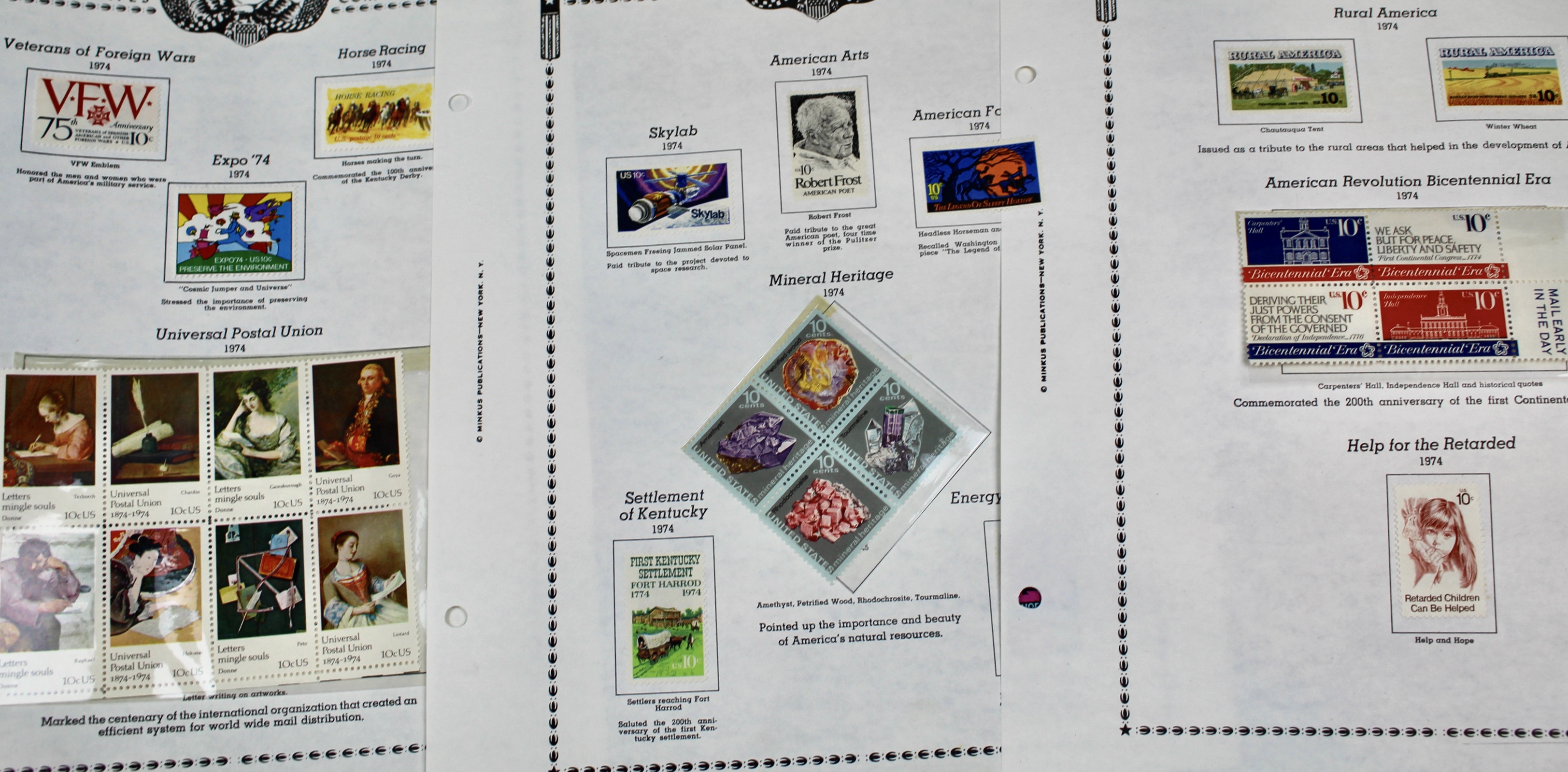 U.S. Postage Stamp Collection, 1929 to 1986